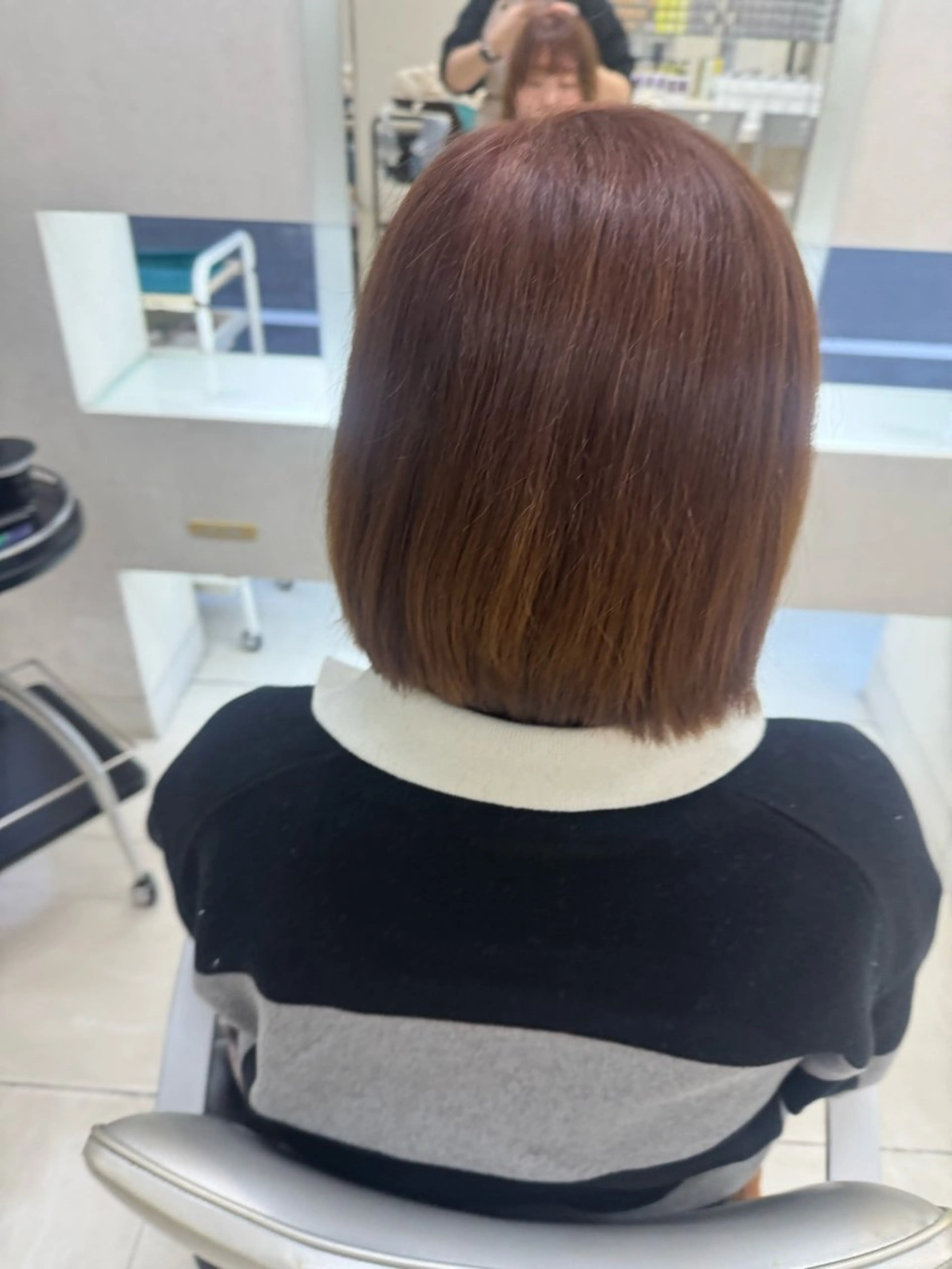 タカハシ リナのヘアスタイル