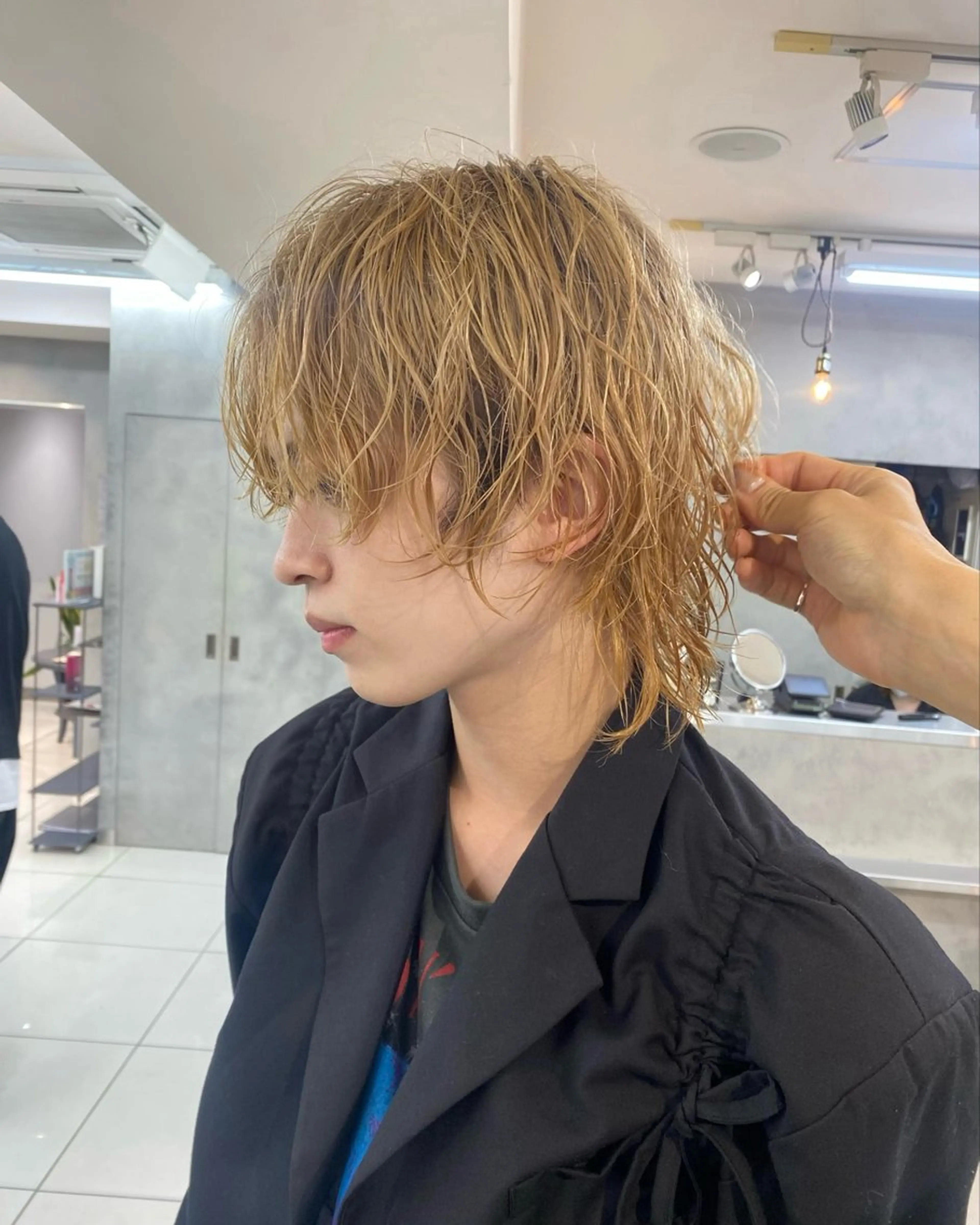 パーマ メンズ EXCIA 表参道所属・メンズ縮毛矯正 メンズカット/タカラのヘアスタイル