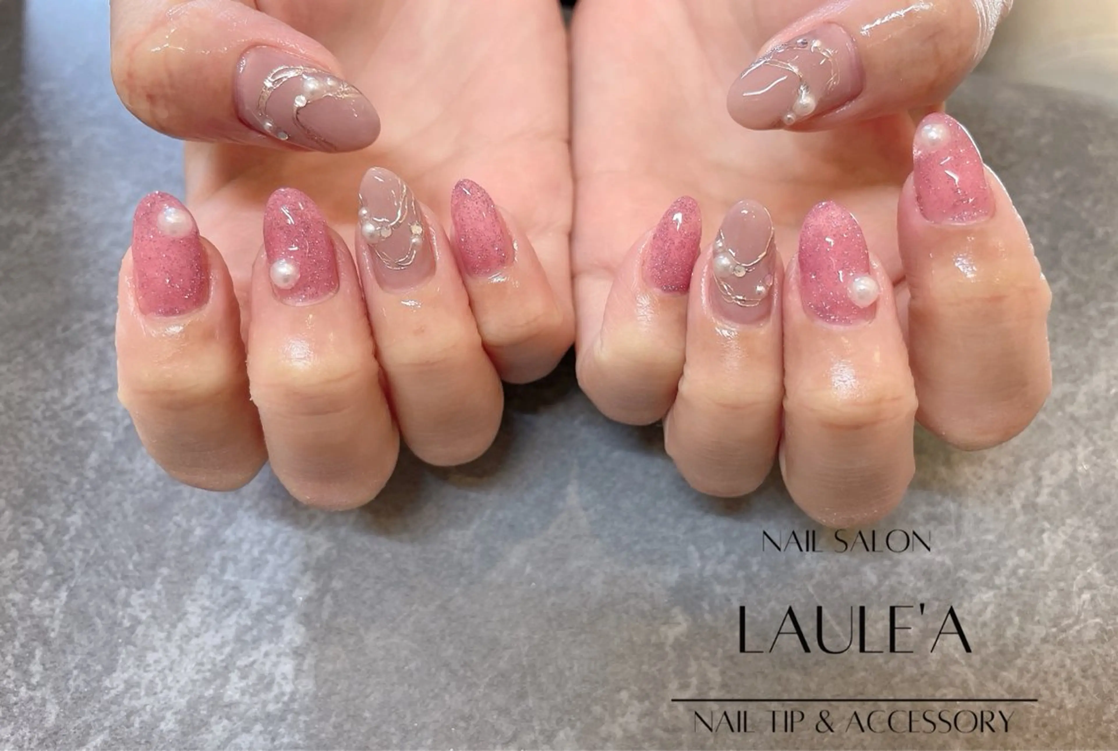 ネイル ハンドネイル nailsalon Laule'aのネイルデザイン