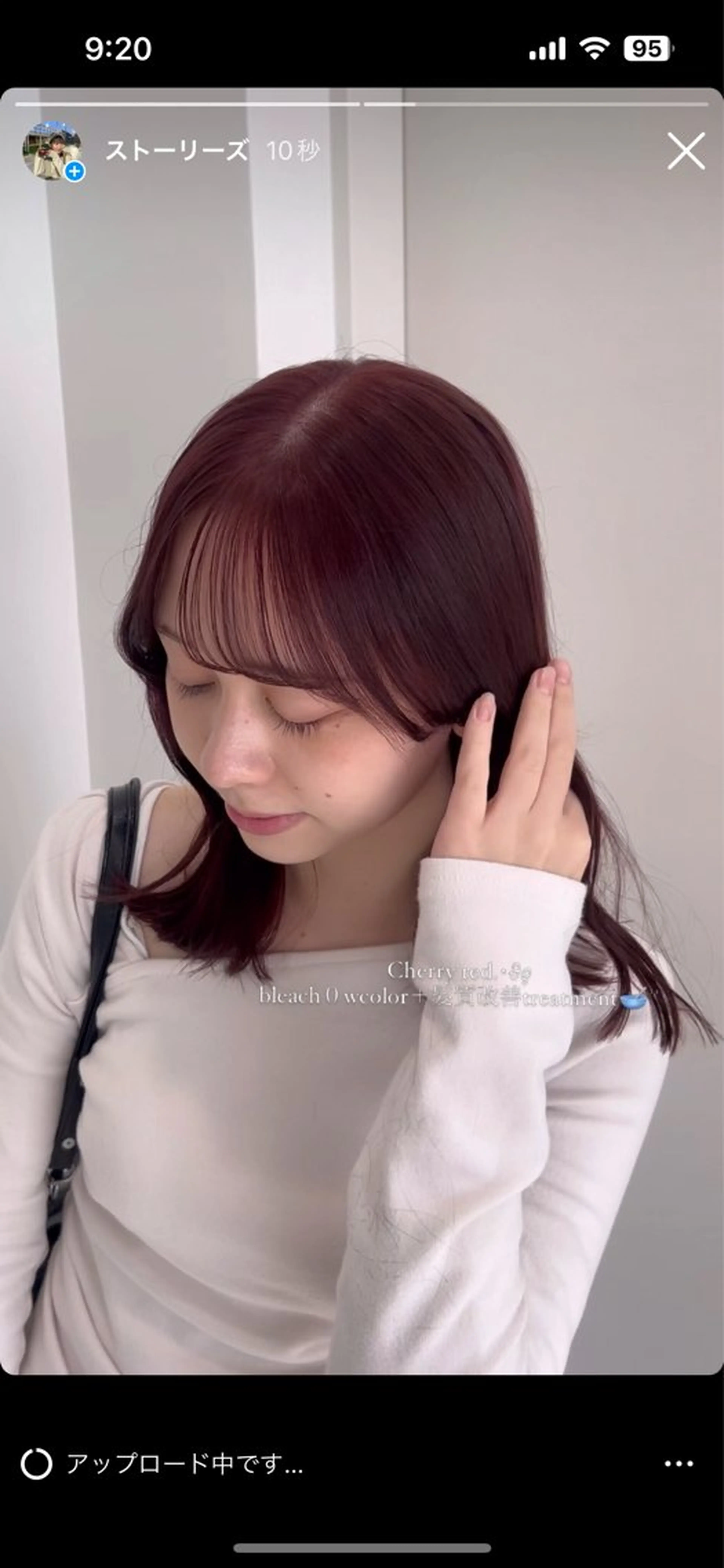 ミディアム カラー 愛結 暖色カラー🎀🩰のヘアスタイル