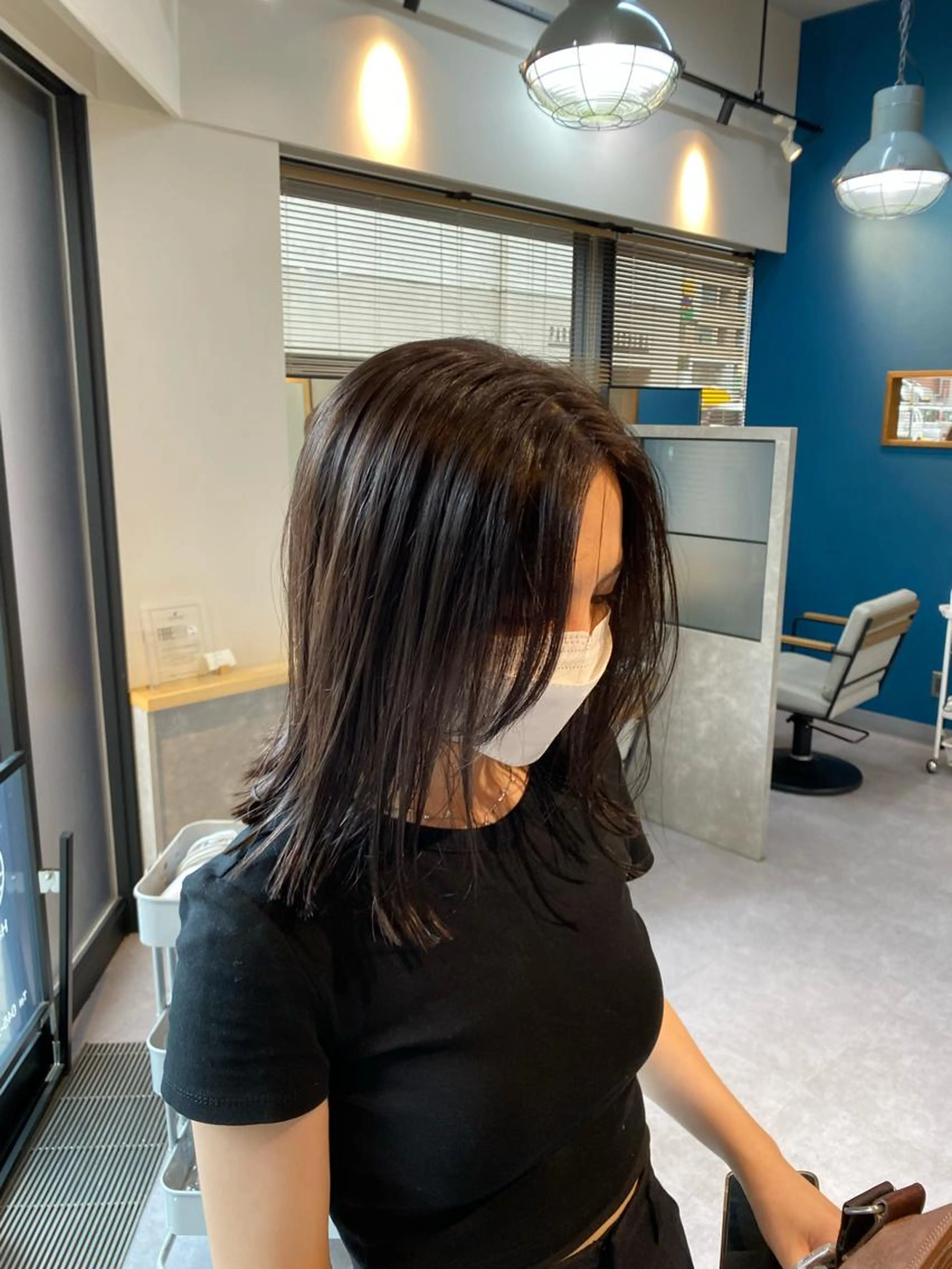 ✨🍎ワンカラー+髪質改善トリートメント🍎✨の写真