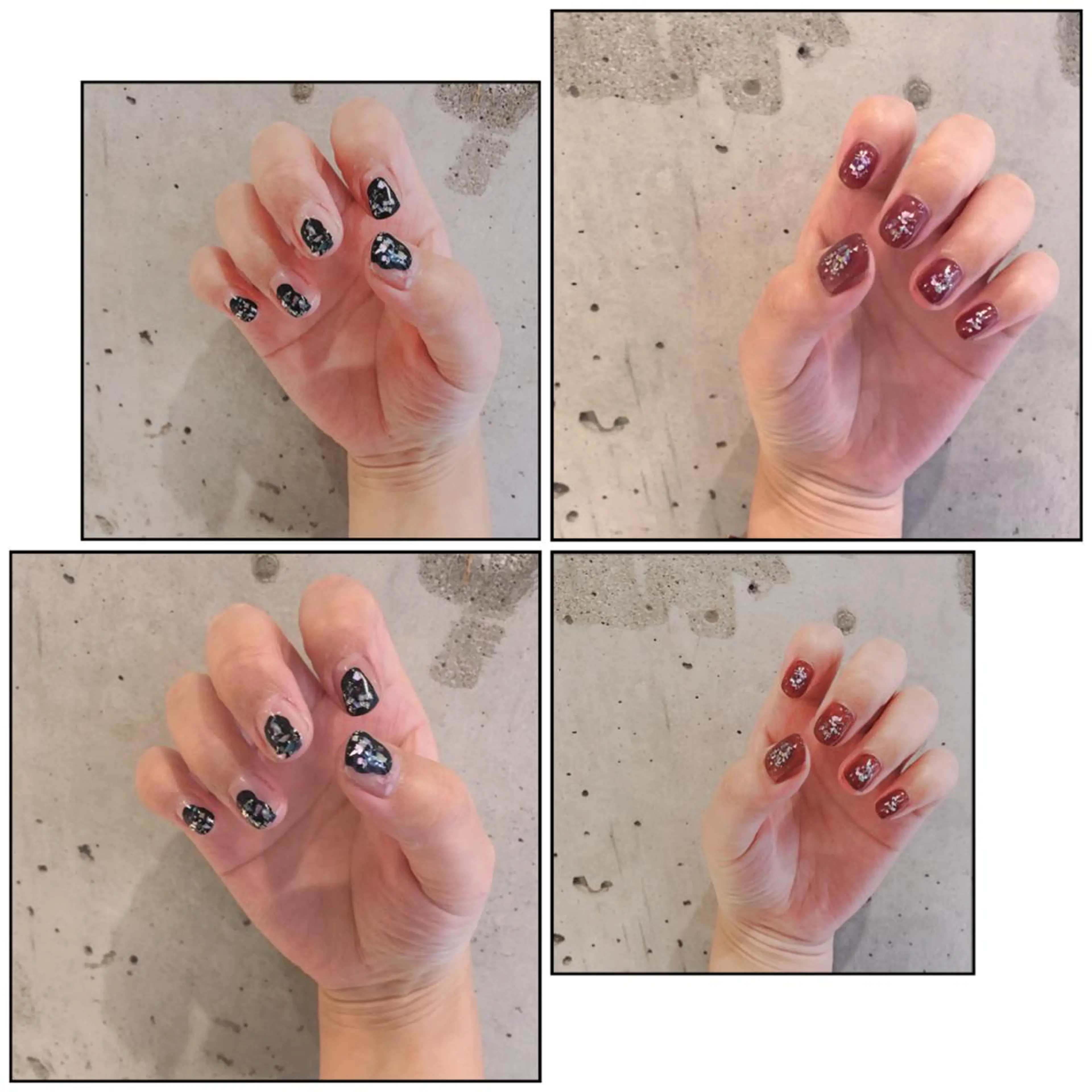 カラー ネイル マツエク・マツパ ジェルネイル ニュアンスネイル パラジェル illum hicariのネイルデザイン