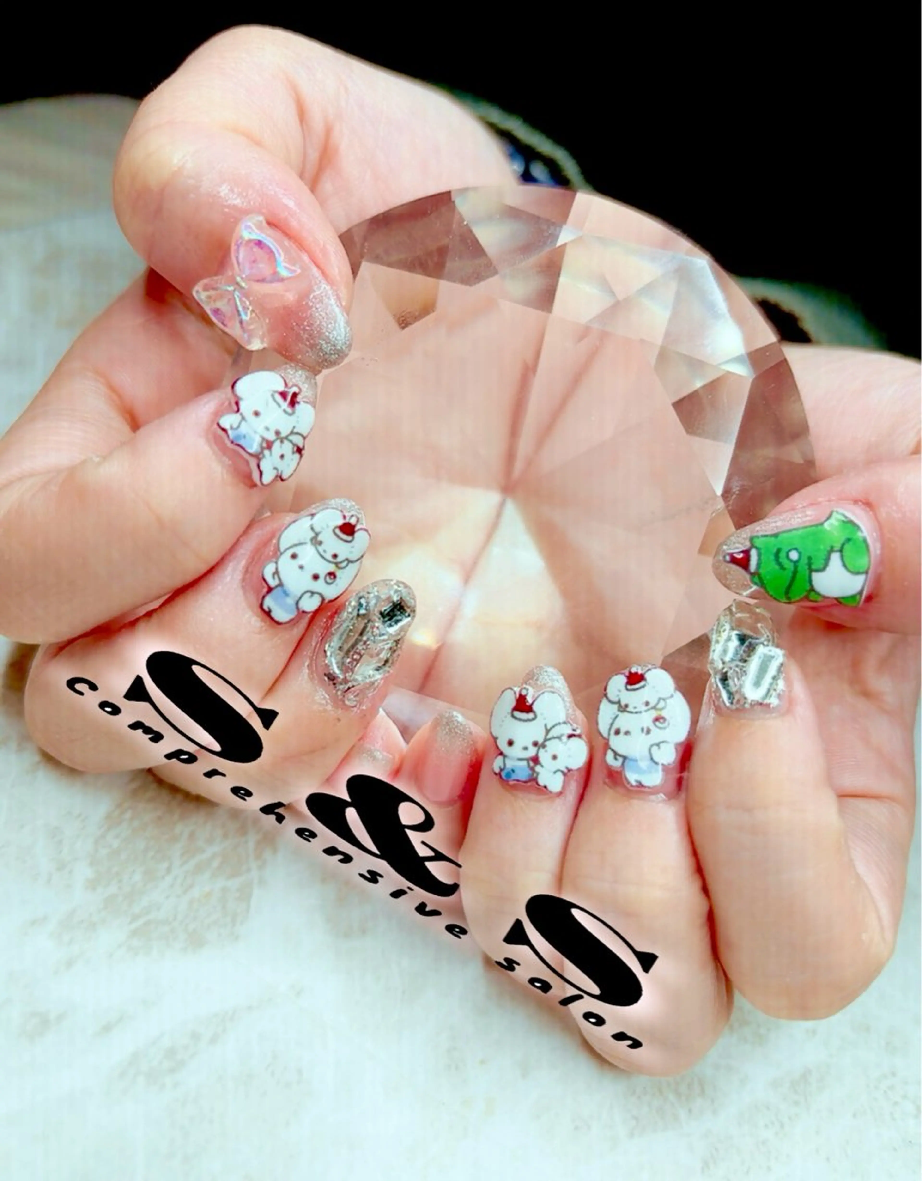 ネイル 長さ出し メンズネイル 持ち込み S&S 村田小百合のネイルデザイン