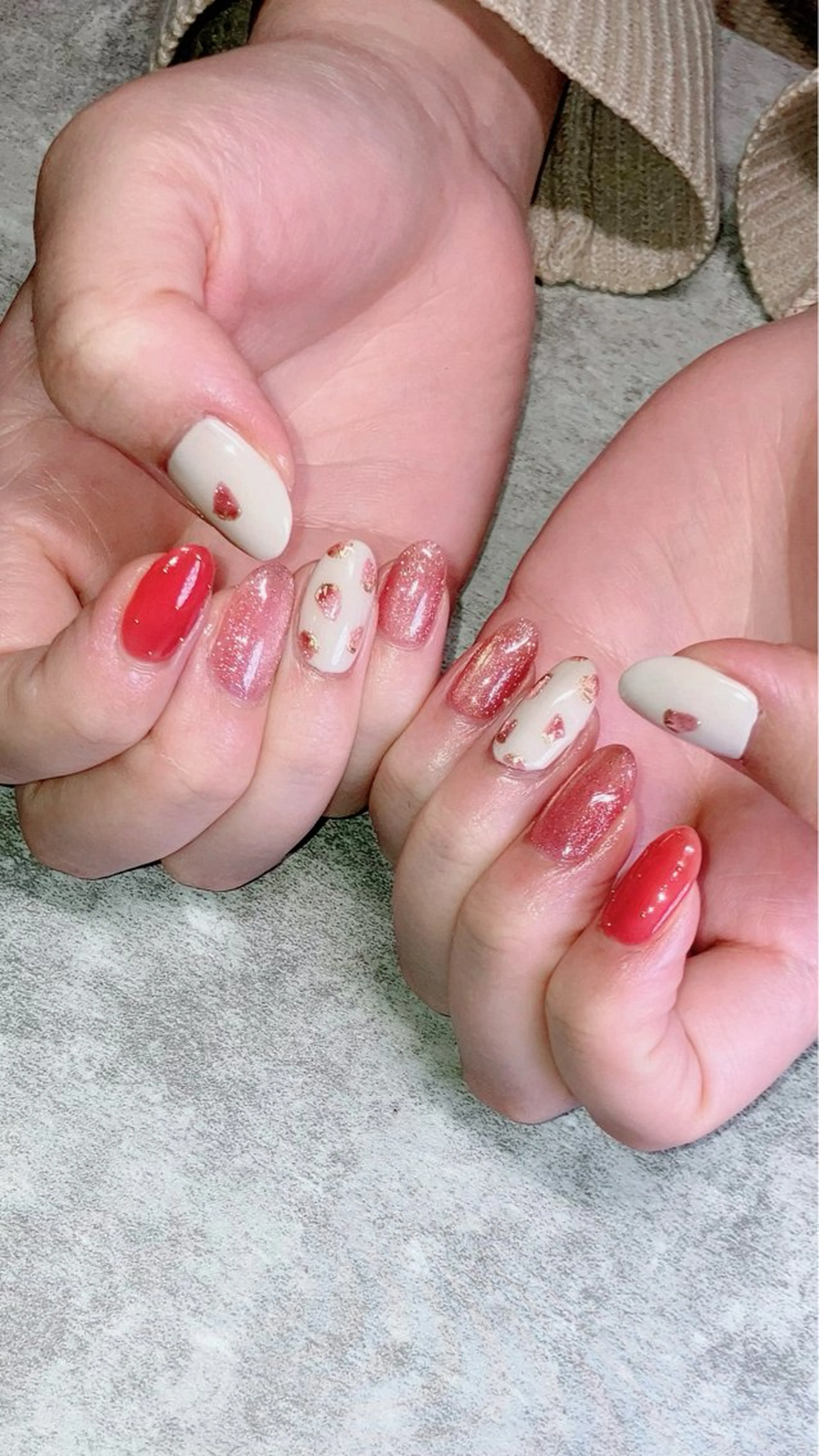 ネイル ハンドネイル ハンドケア haleyume所属・shino🌟 痛ネイルのネイルデザイン
