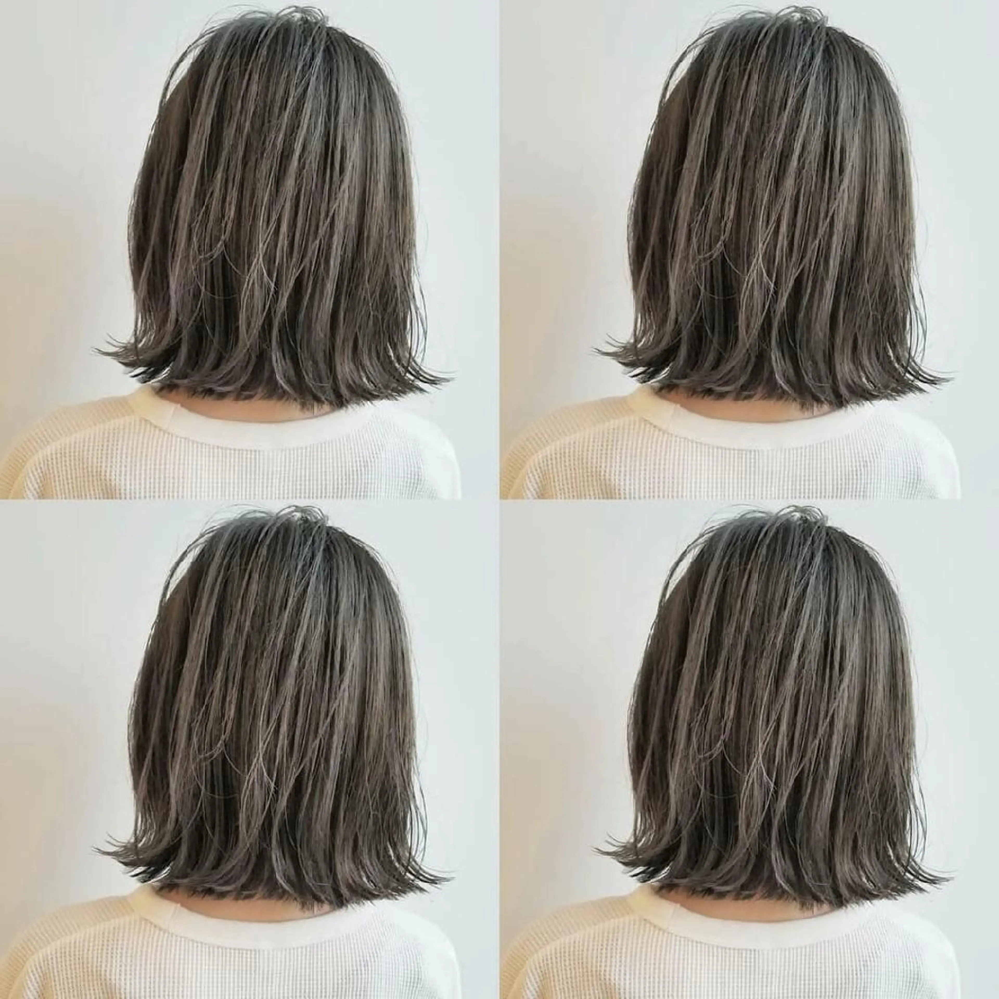 ミディアム カラー ボブ iplus✴ まつげ、眉毛、耳つぼのマツエク・マツパデザイン