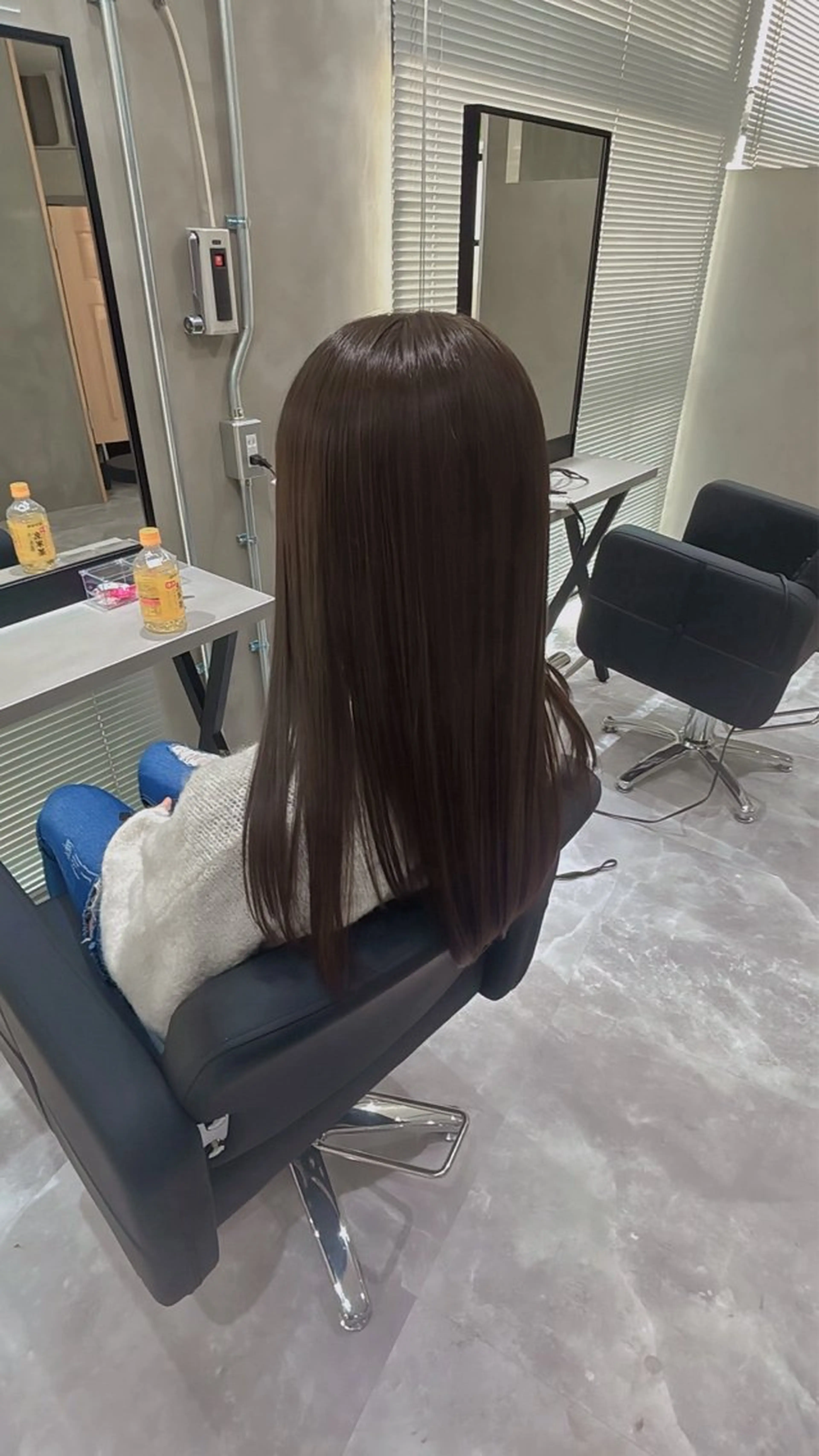 ロング 縮毛矯正 🎨モデル募集中 コユキのヘアスタイル