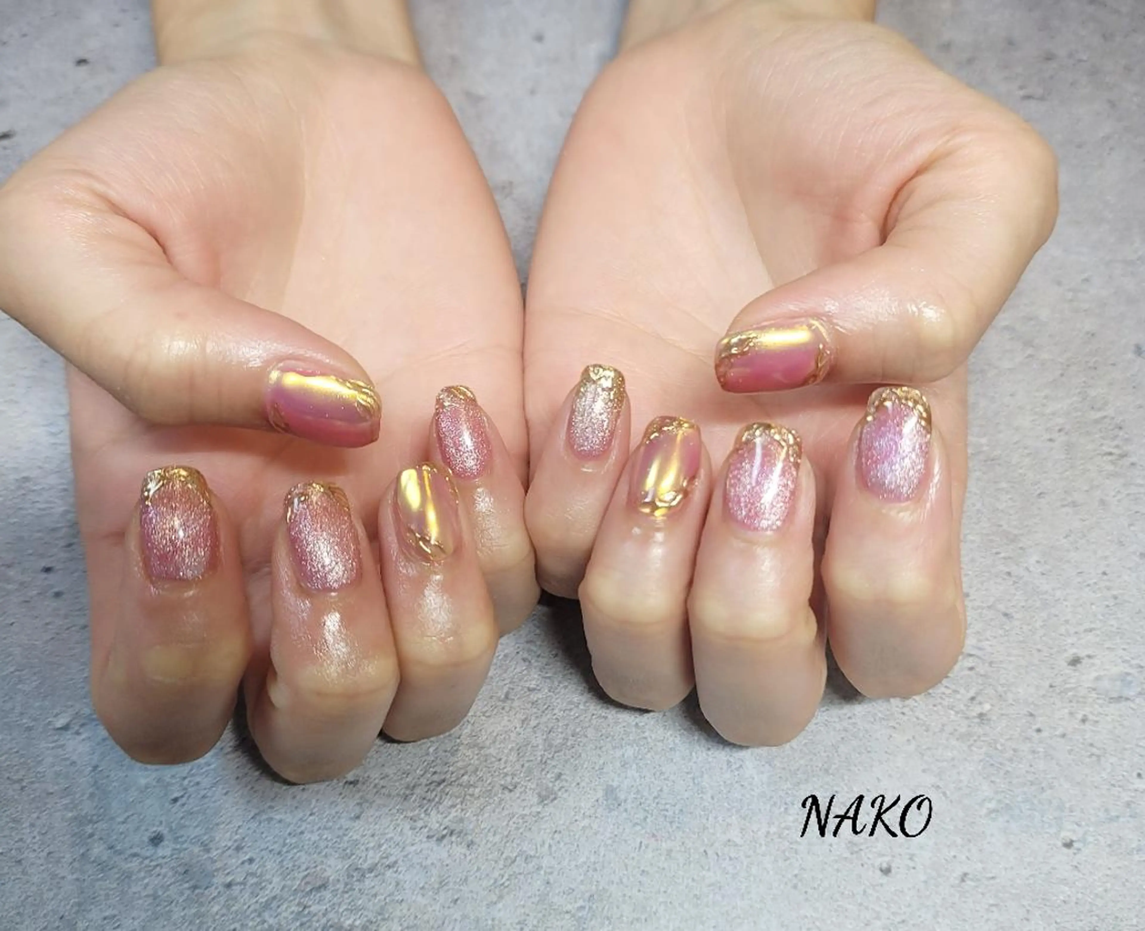 ネイル Salon-NAKO 🐷shirai🐷のネイルデザイン