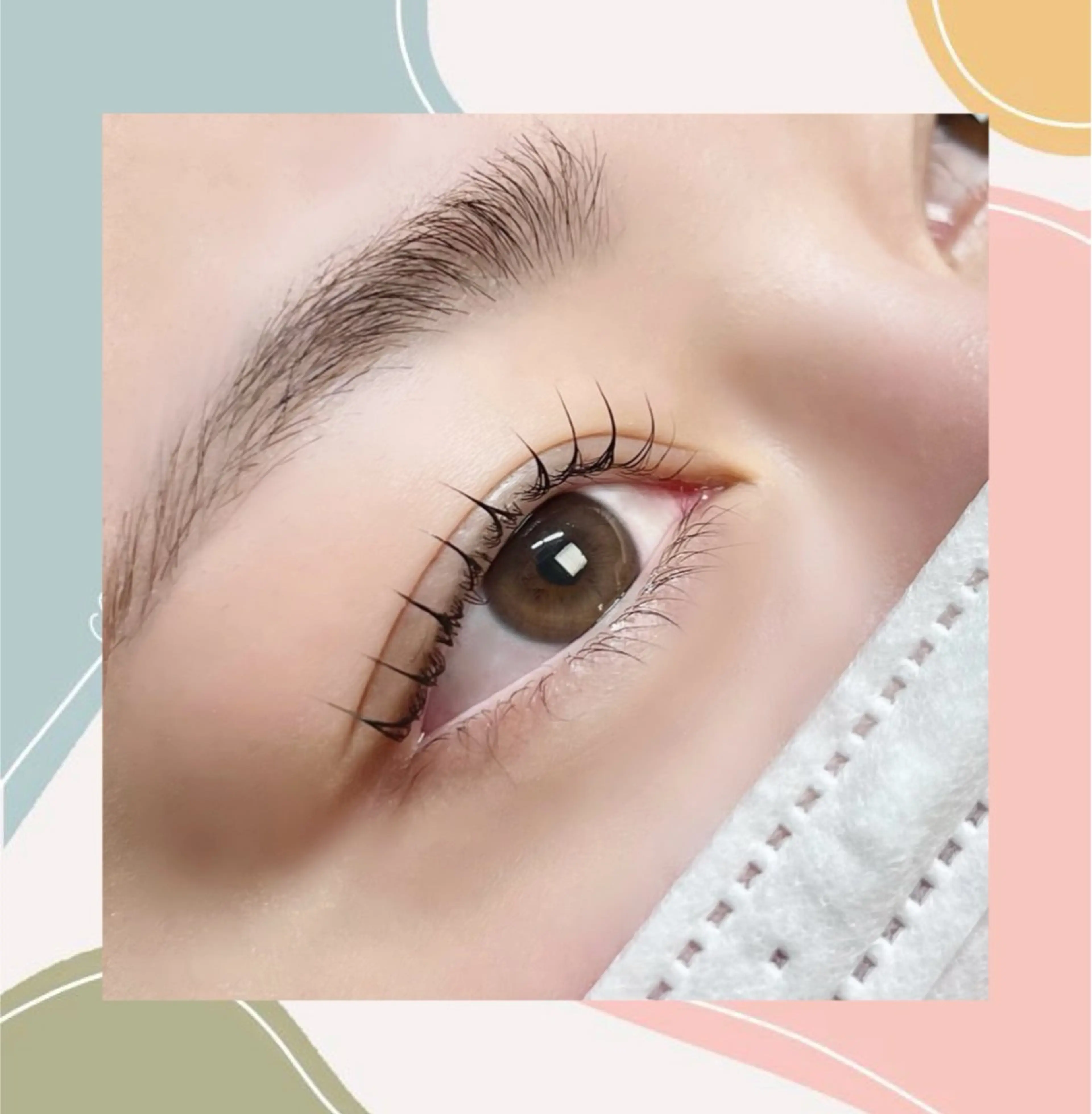 マツエク・マツパ 荻原 希蘭のマツエク・マツパデザイン