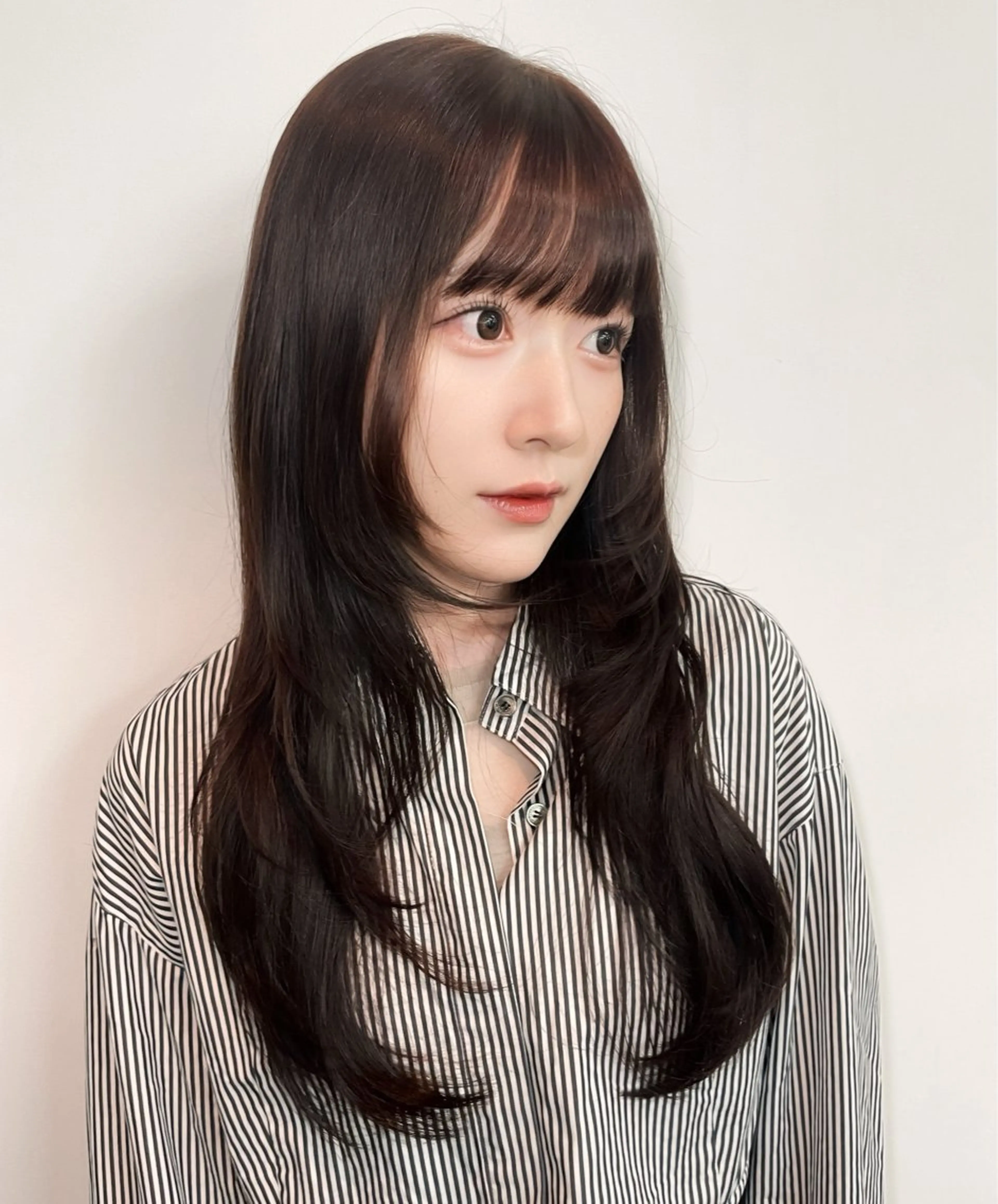 ロング カット ヘアカラー トリートメント レイヤー/デジパ SAKIのヘアスタイル