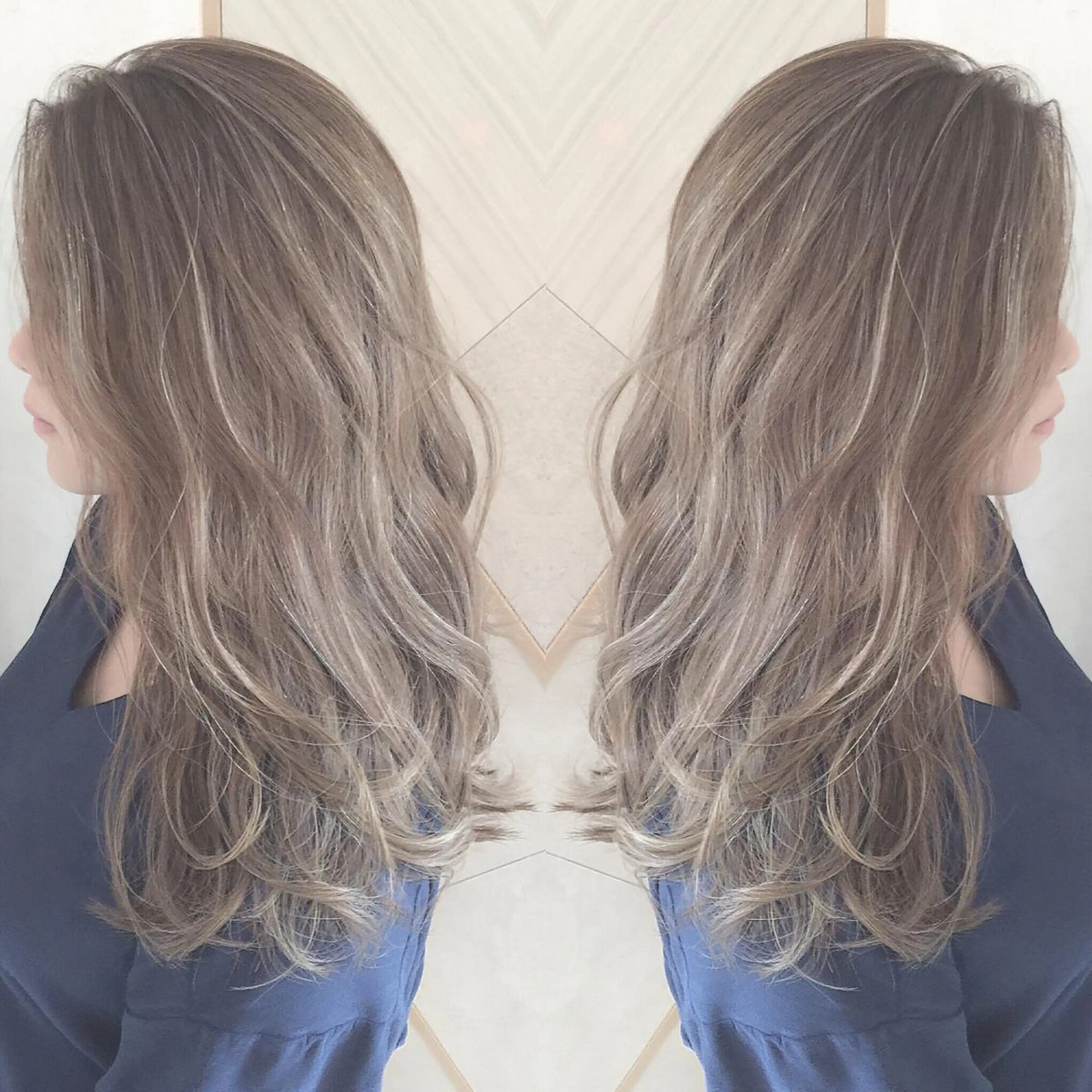 セミロング カラー men's  hair salon Rude所属・nojima Ryotaのヘアスタイル