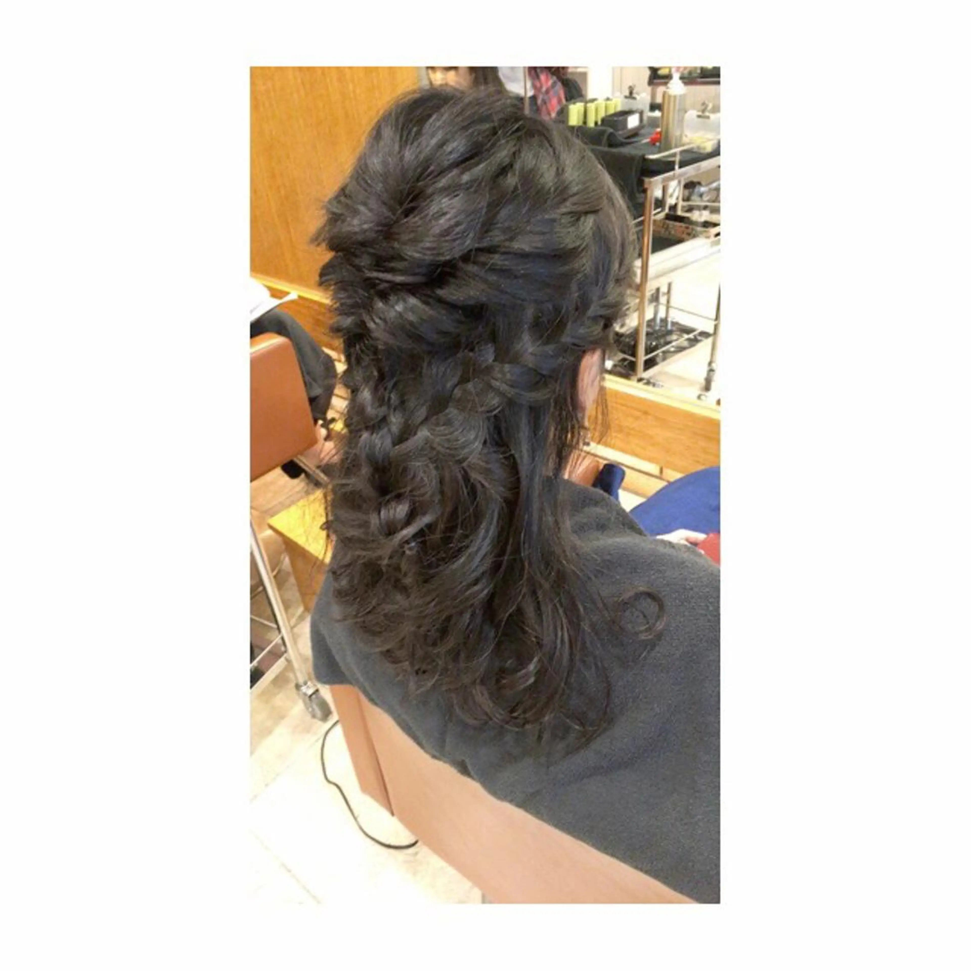 ロング ヘアアレンジ 清水 まなのマツエク・マツパデザイン