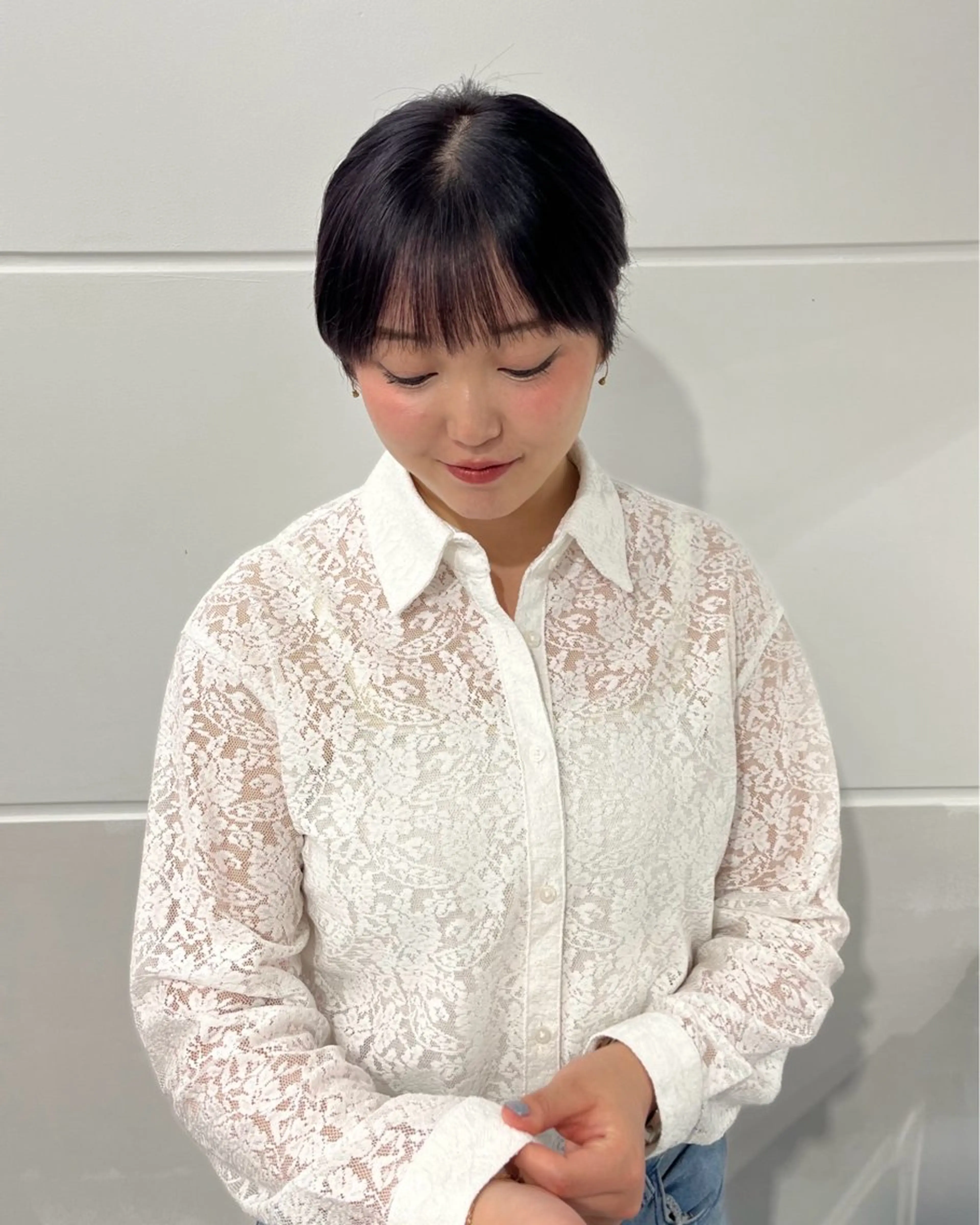 ショート カラー ショートヘア カット トリートメント 縮毛矯正/ハイトーン /パーマ/前原汐🎐のヘアスタイル