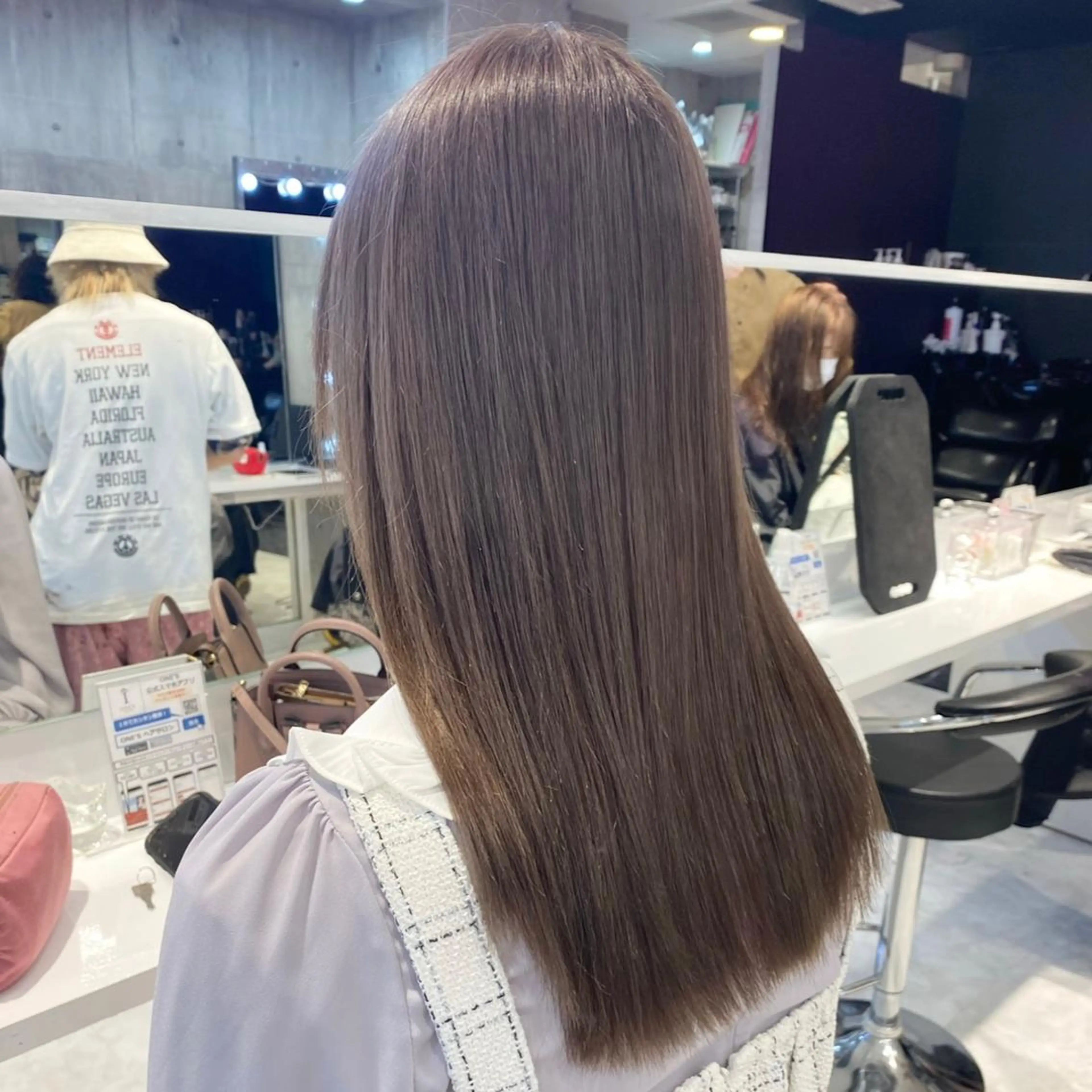 ミディアム カラー ヘアアレンジ ヘアカラー トリートメント ヘアセット お悩み解決美容師 💐AMIのヘアスタイル