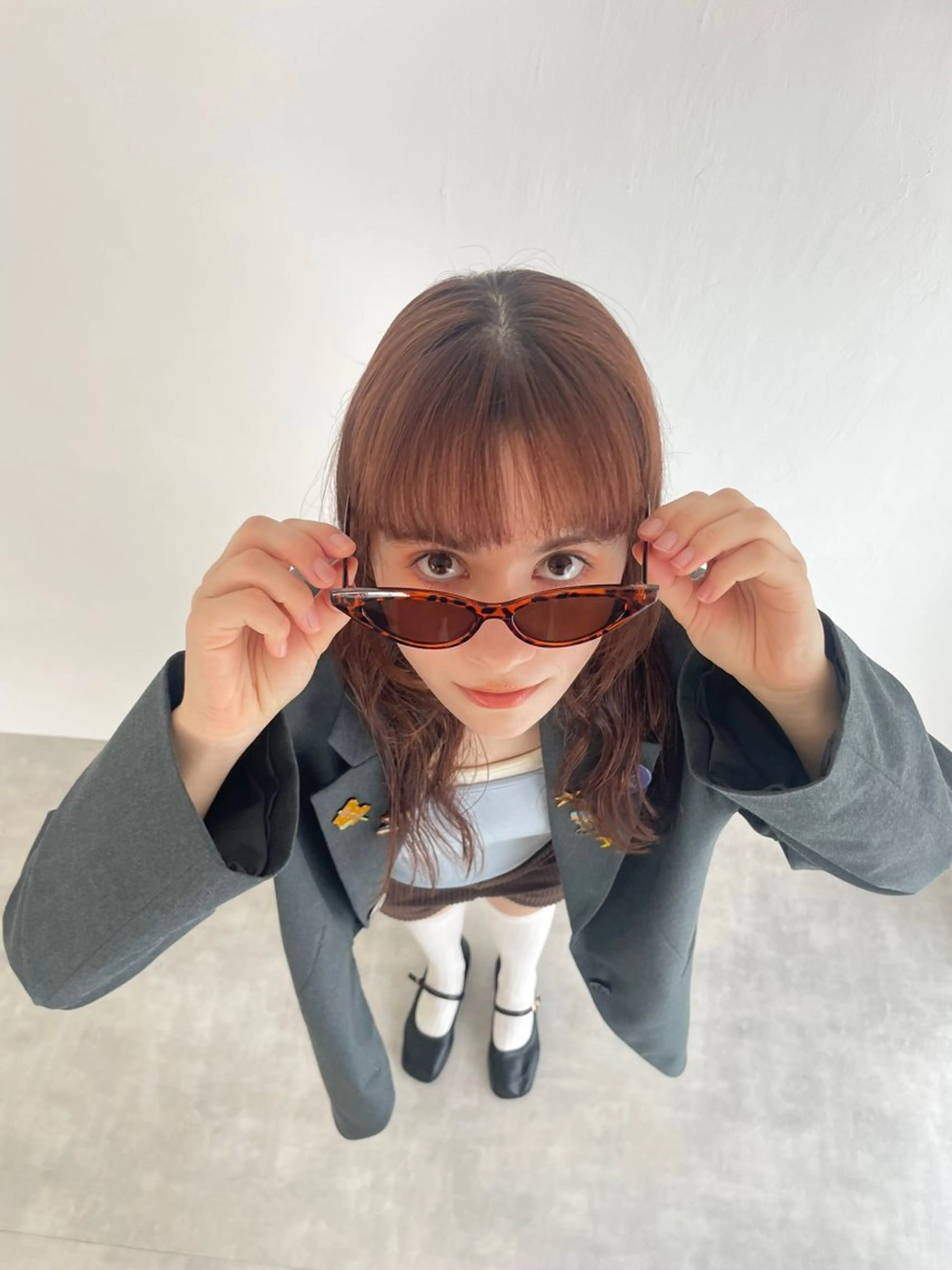 ロング 井上 ほのかのヘアスタイル