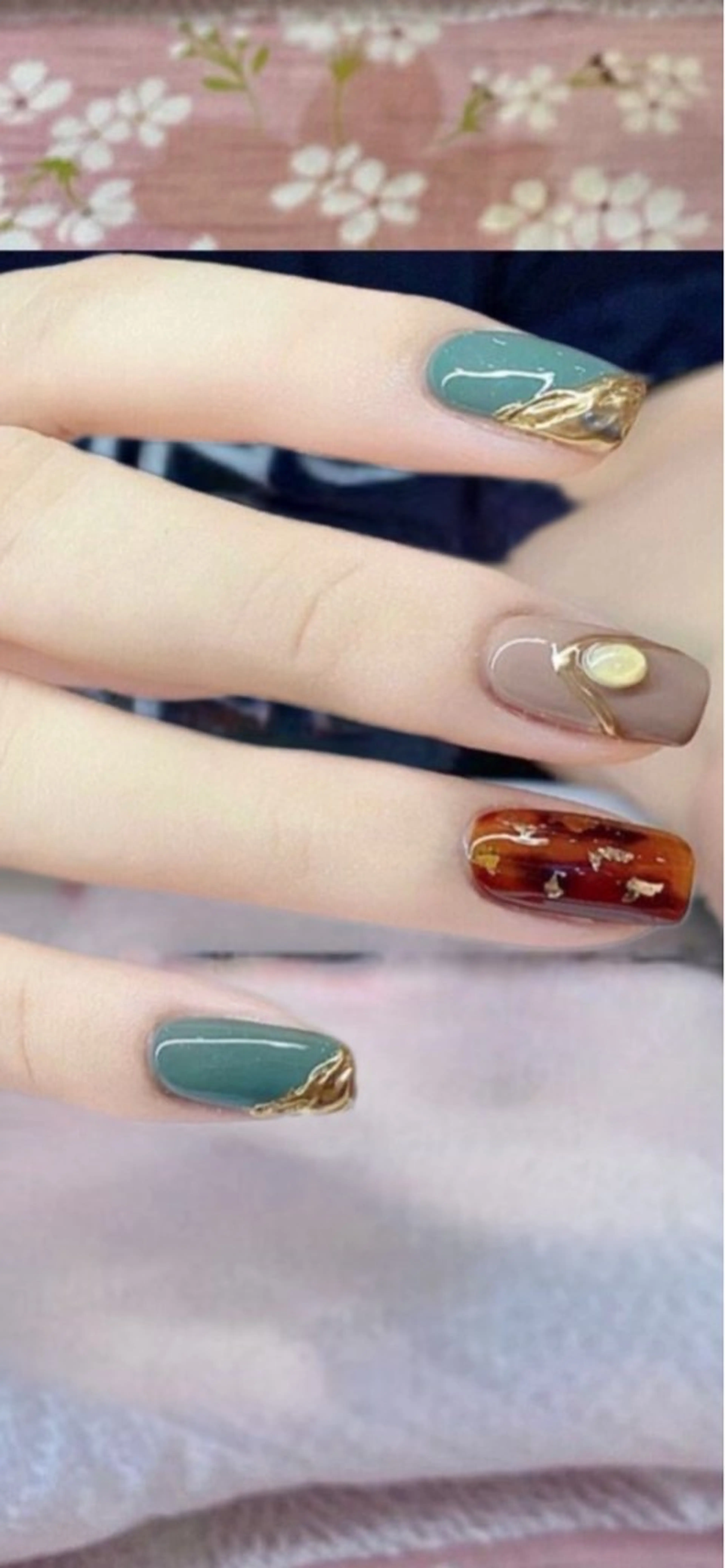 ネイル ハンドネイル 蒲田2分 アキのネイルデザイン