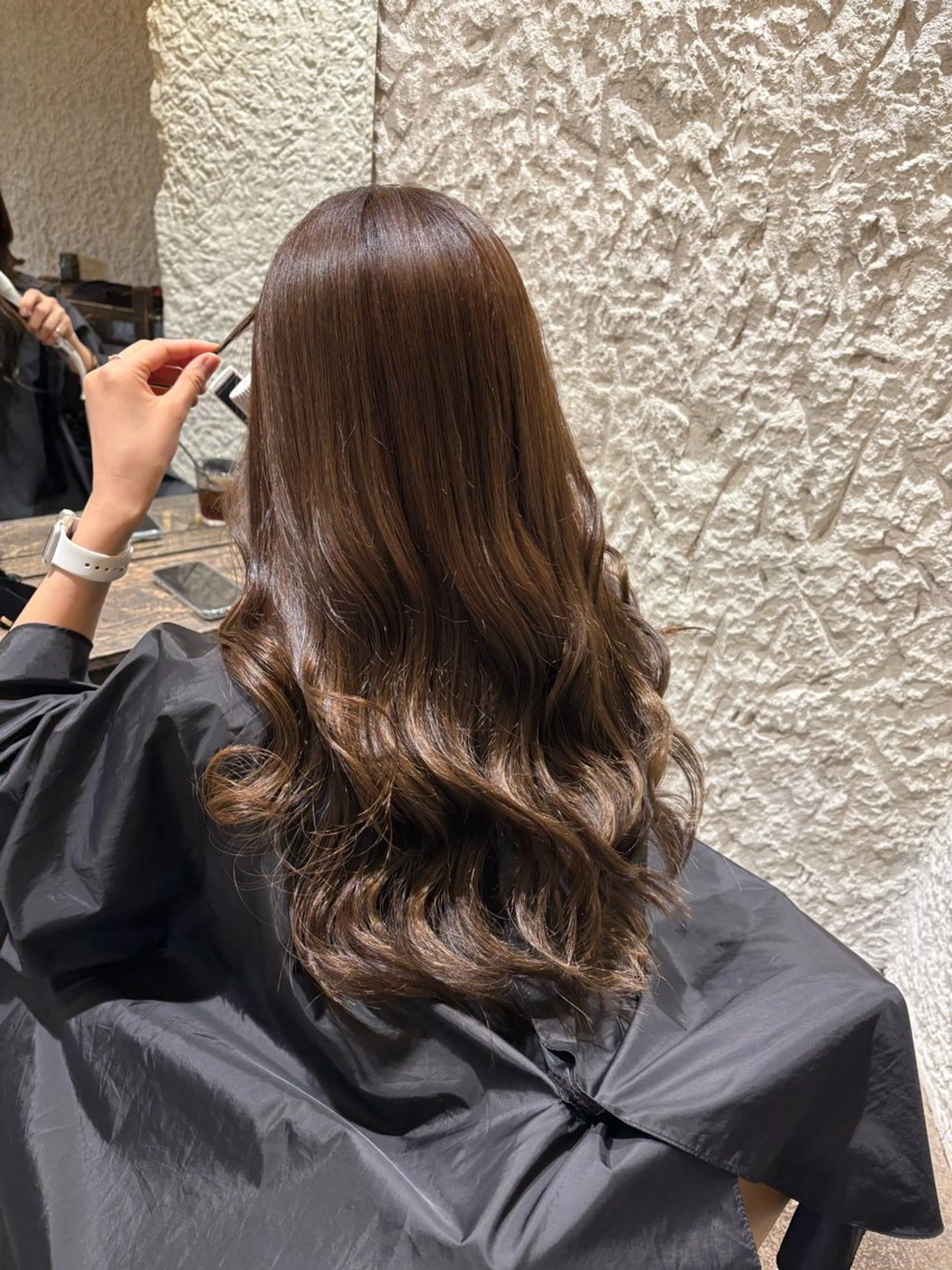 ロング カラー ヘアアレンジ 髙橋 リナ‪のヘアスタイル