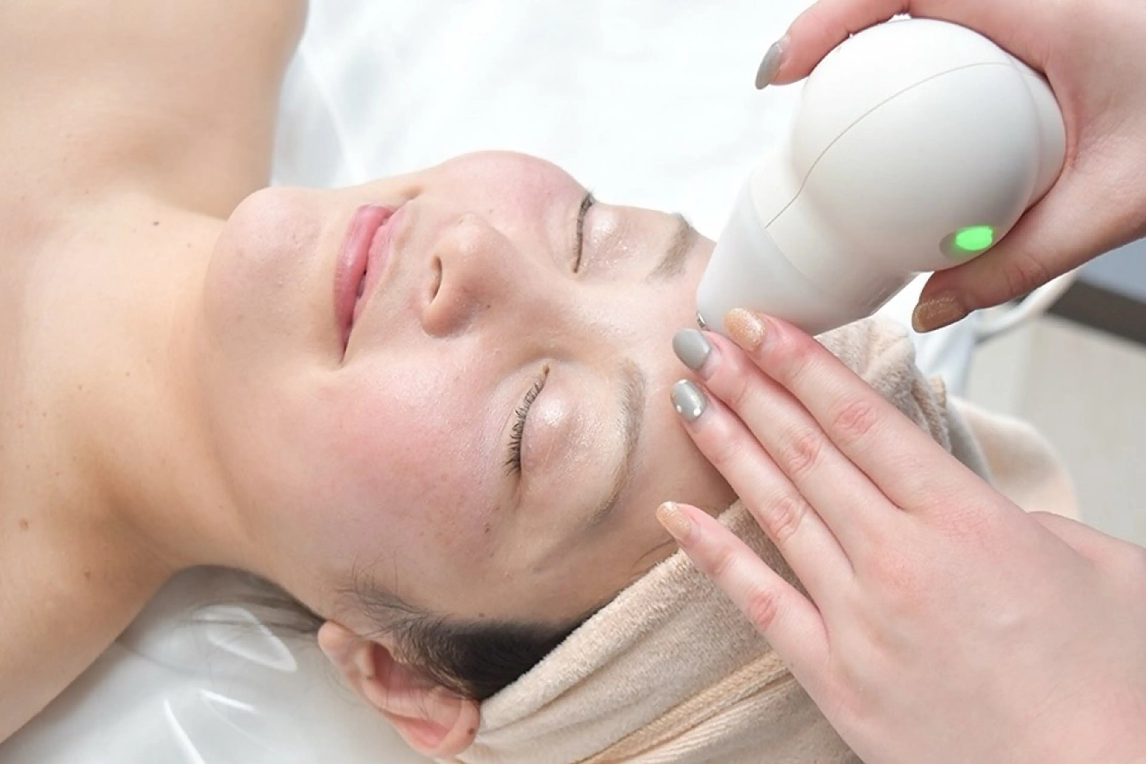 小顔フェイシャルコースの写真