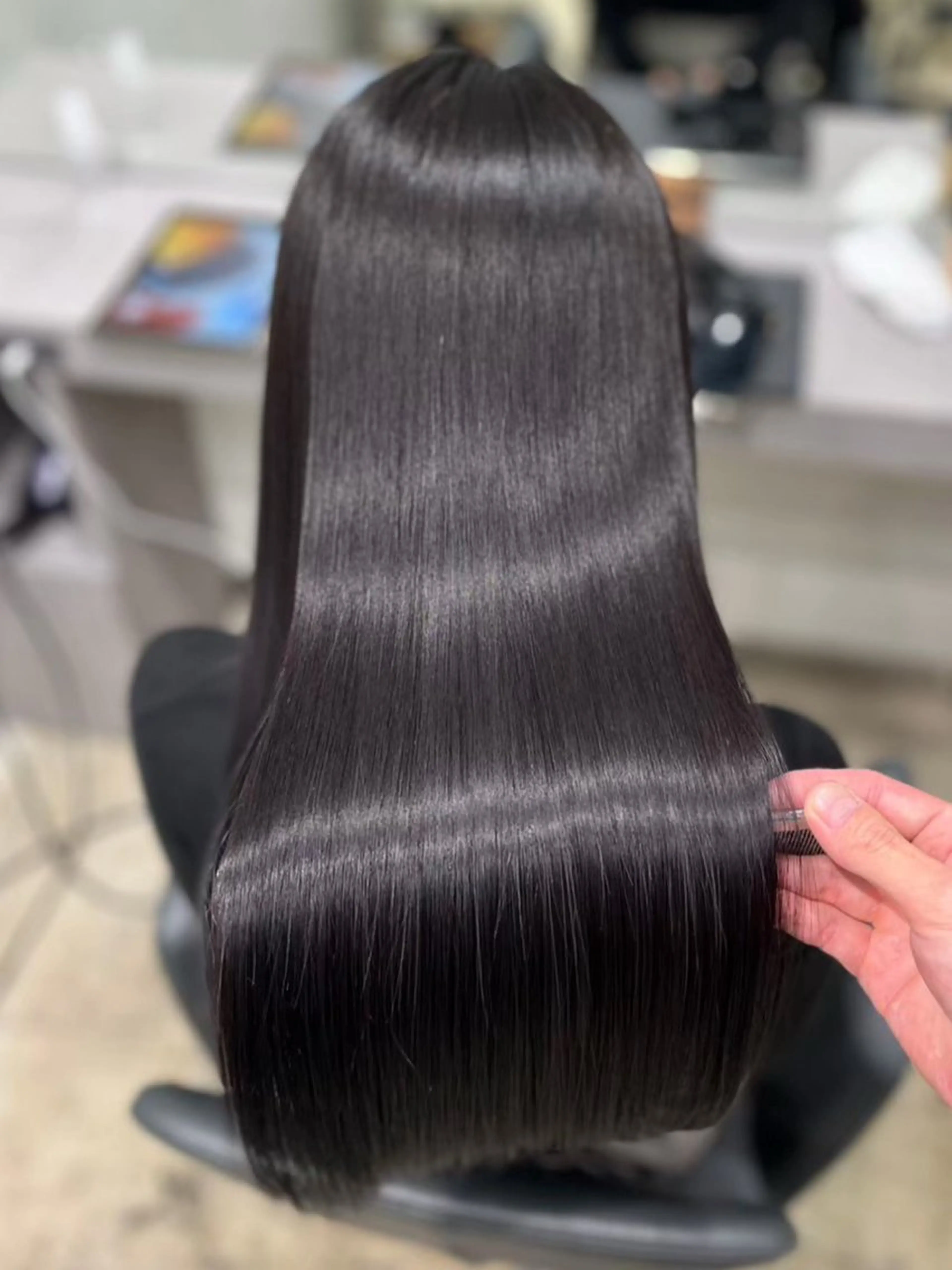 ロング 髪質改善 トリートメント Cure nex the salon所属・今泉 麗樹のヘアスタイル