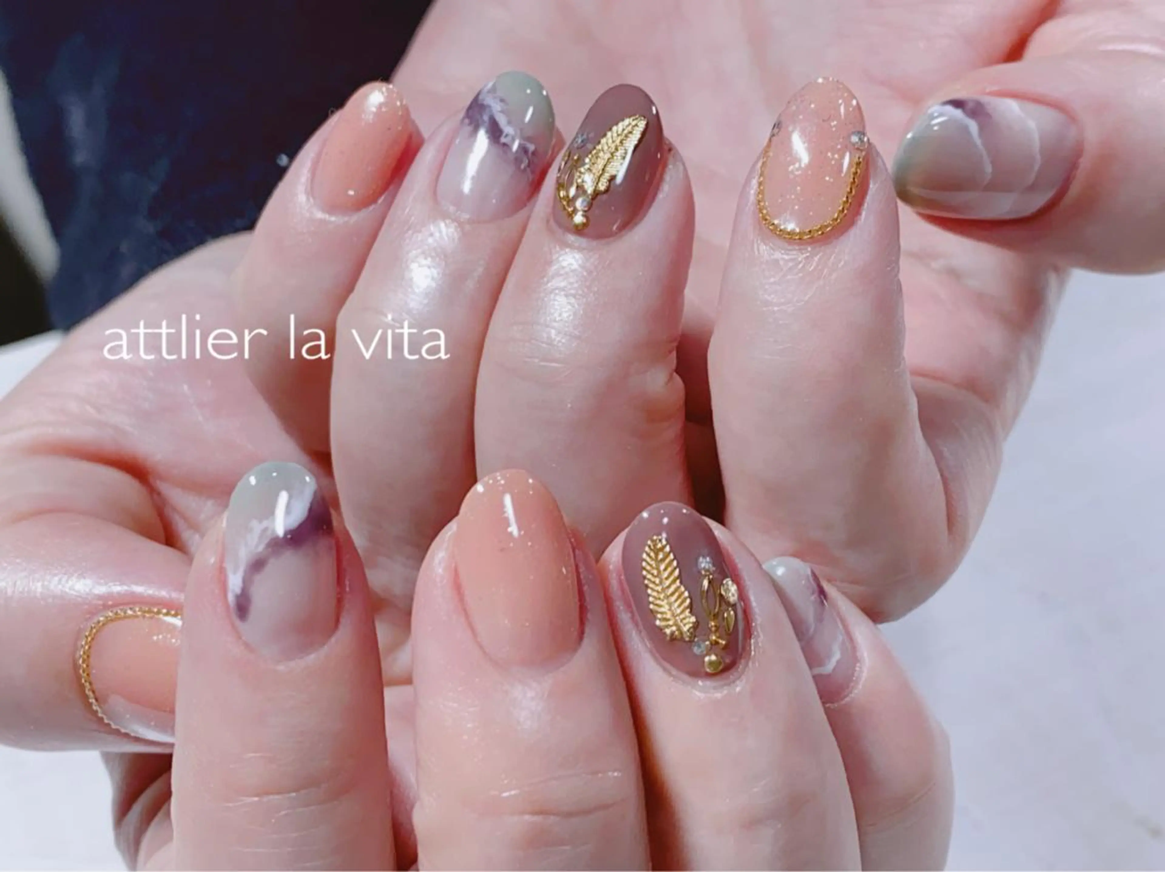 ネイル ハンドネイル atelier la vita所属・lavita. mimuraのネイルデザイン