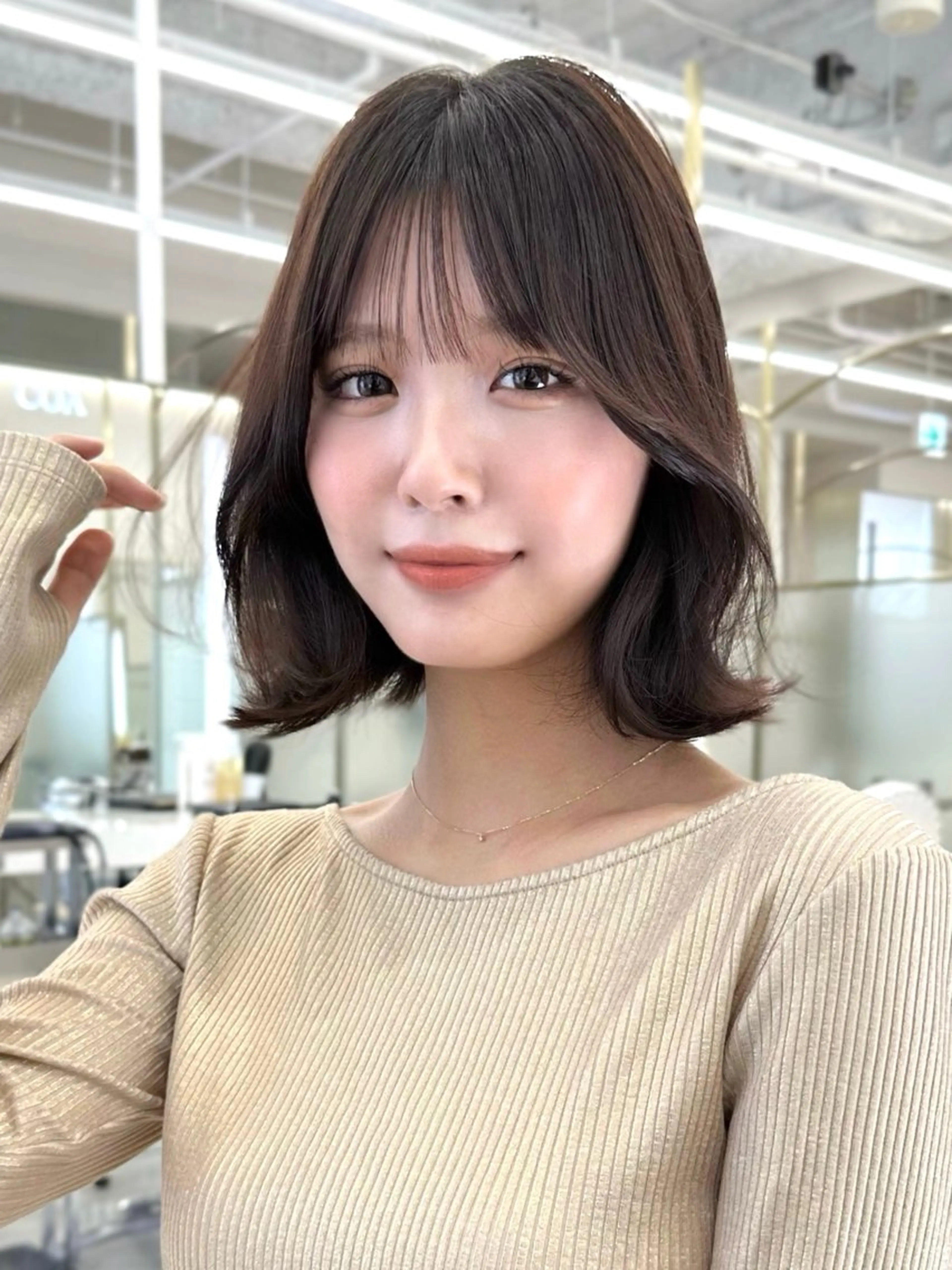 ショート ボブ くびれヘア COA  表参道所属・yume. COA GINZAのヘアスタイル