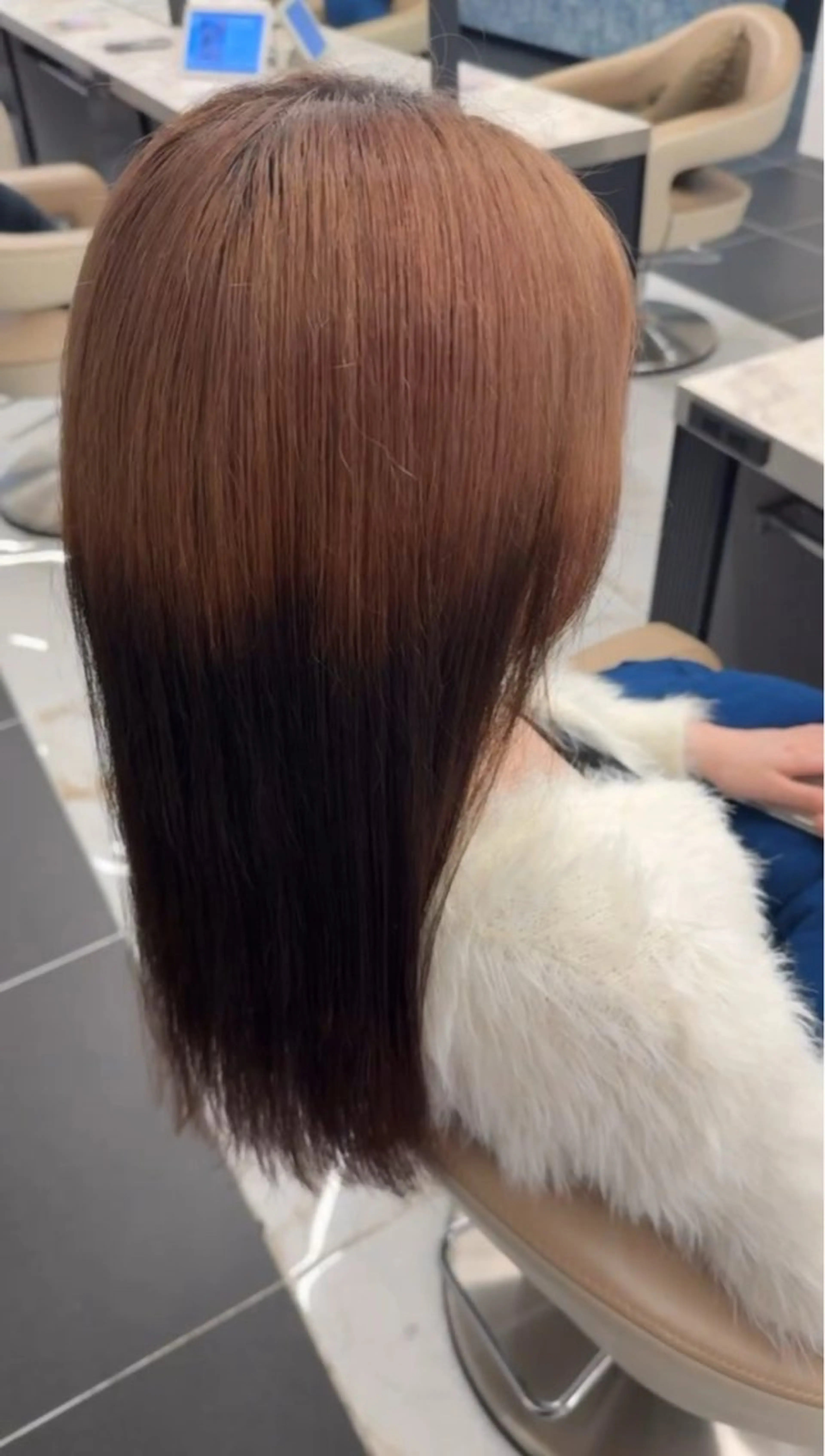 カラー ブラウンカラー ピンクカラー ヘアメイクアース浦和店所属・中島 菜月のヘアスタイル