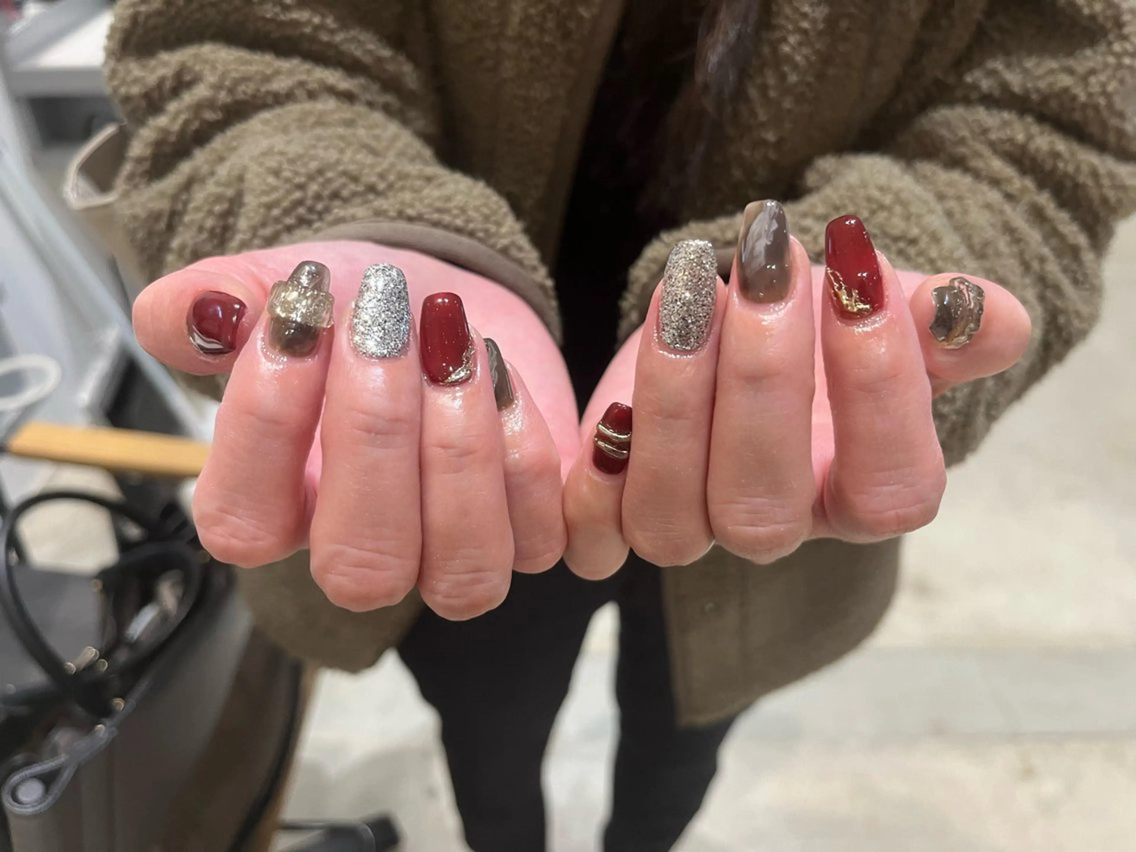 【ハンド】持ち込みデザイン(アート10本)オフあり🐜の写真