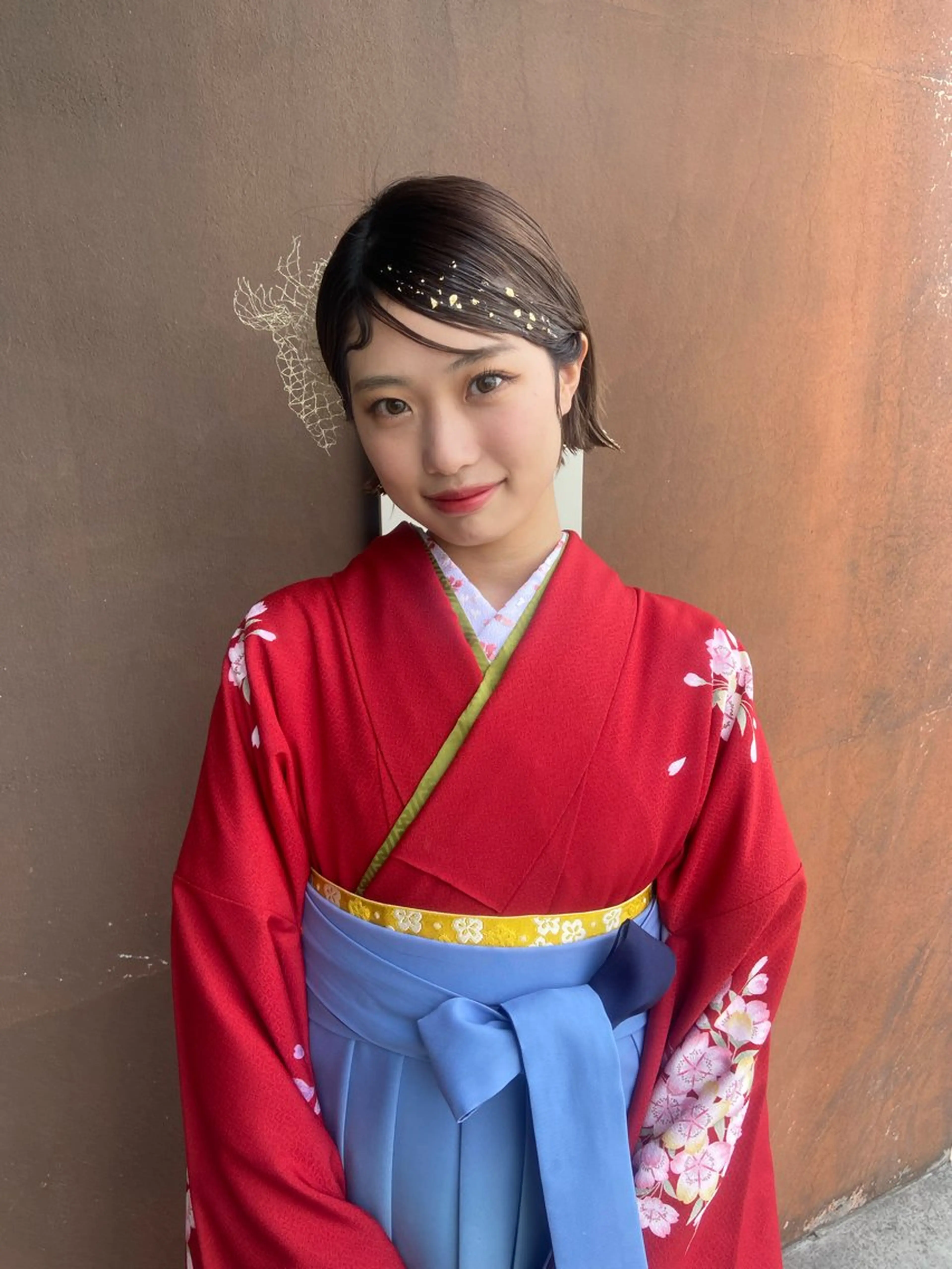 ヘアアレンジ 卒業式のヘアスタイル GATE.所属・ちあり ／梅田🎀のヘアスタイル