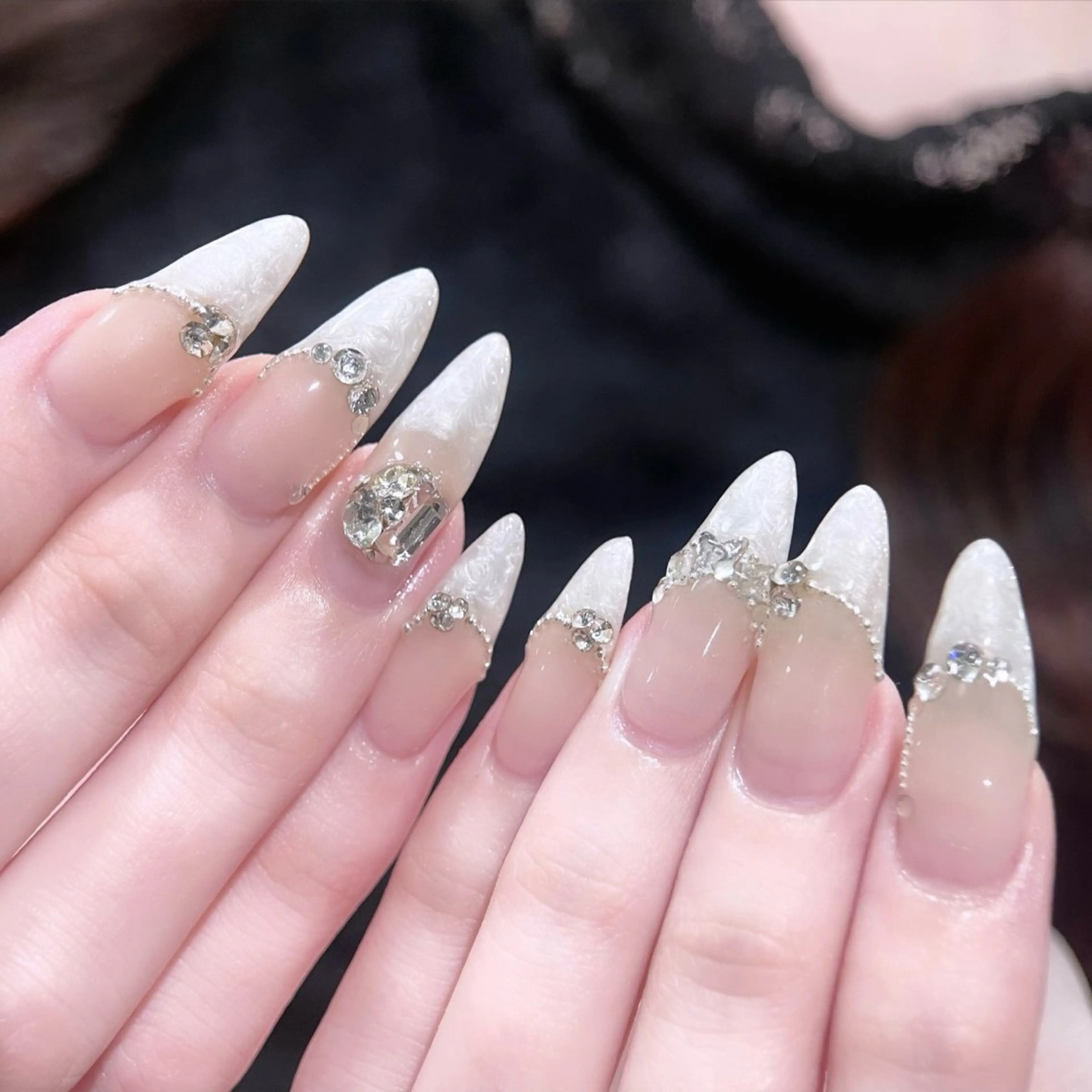 ネイル ハンドネイル 🧁fein. nana🩵のネイルデザイン