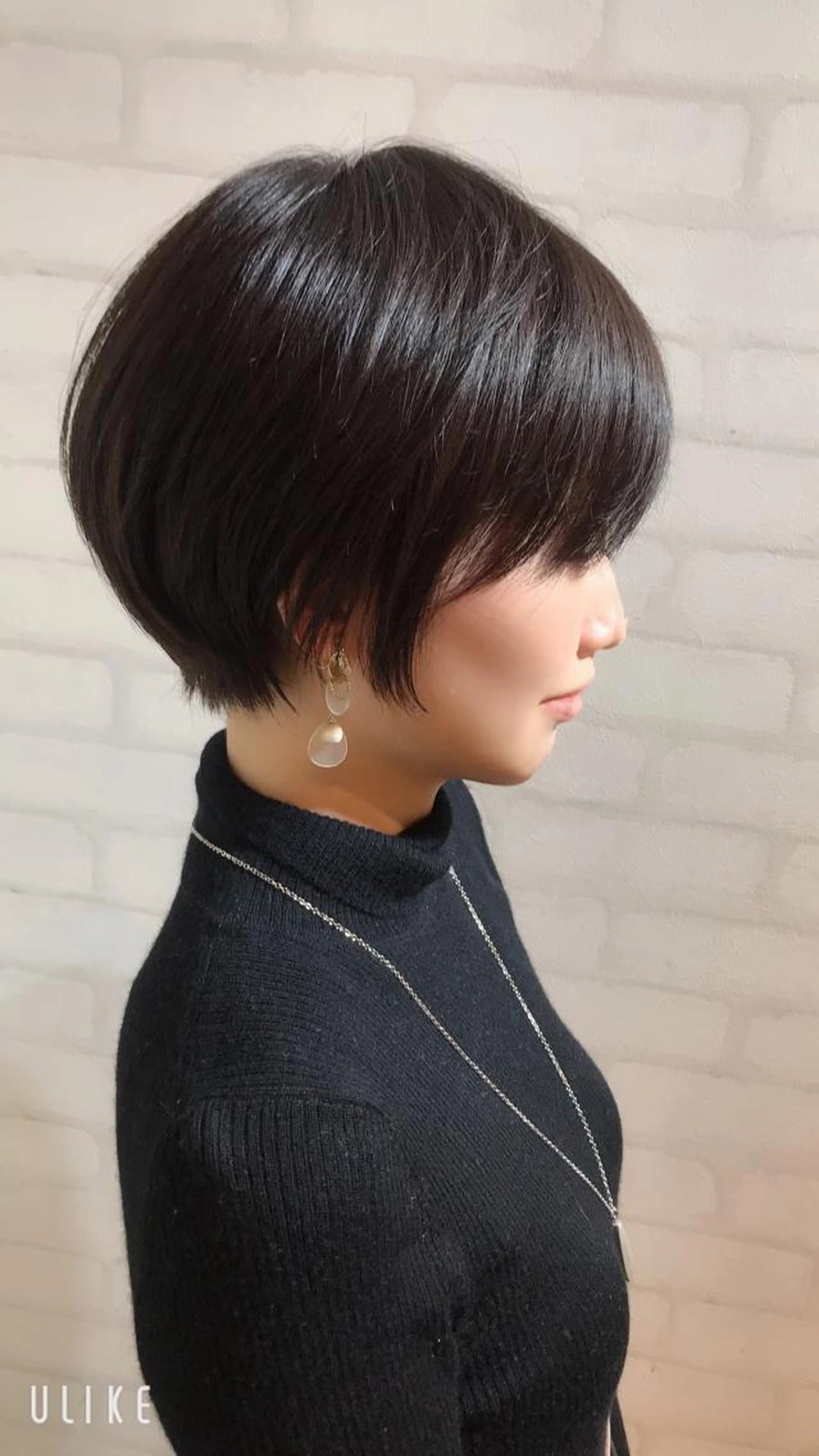 カット+縮毛矯正の写真