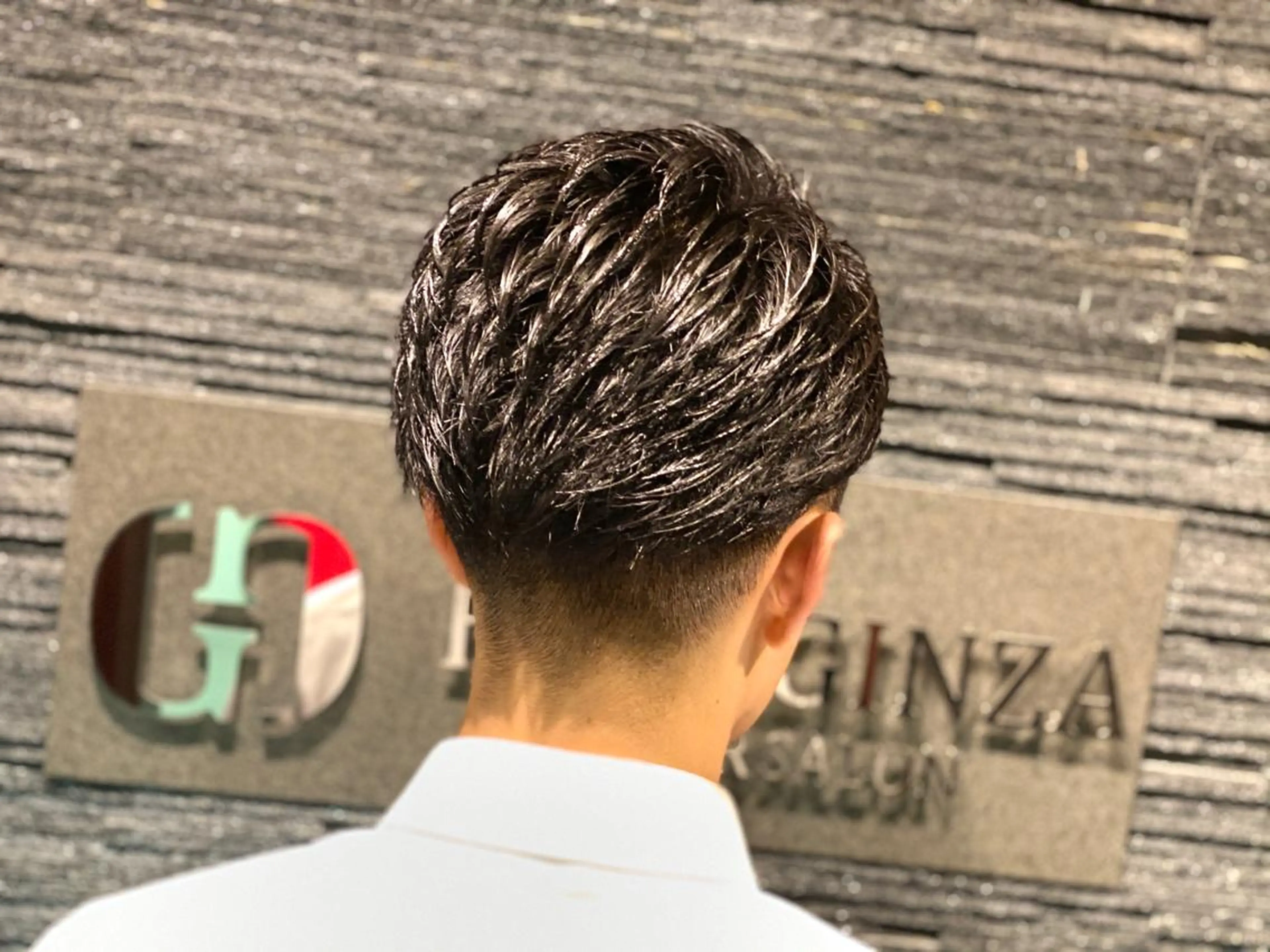 ミディアム メンズ HIRO GINZA 池袋東口店所属・林田 龍明のヘアスタイル