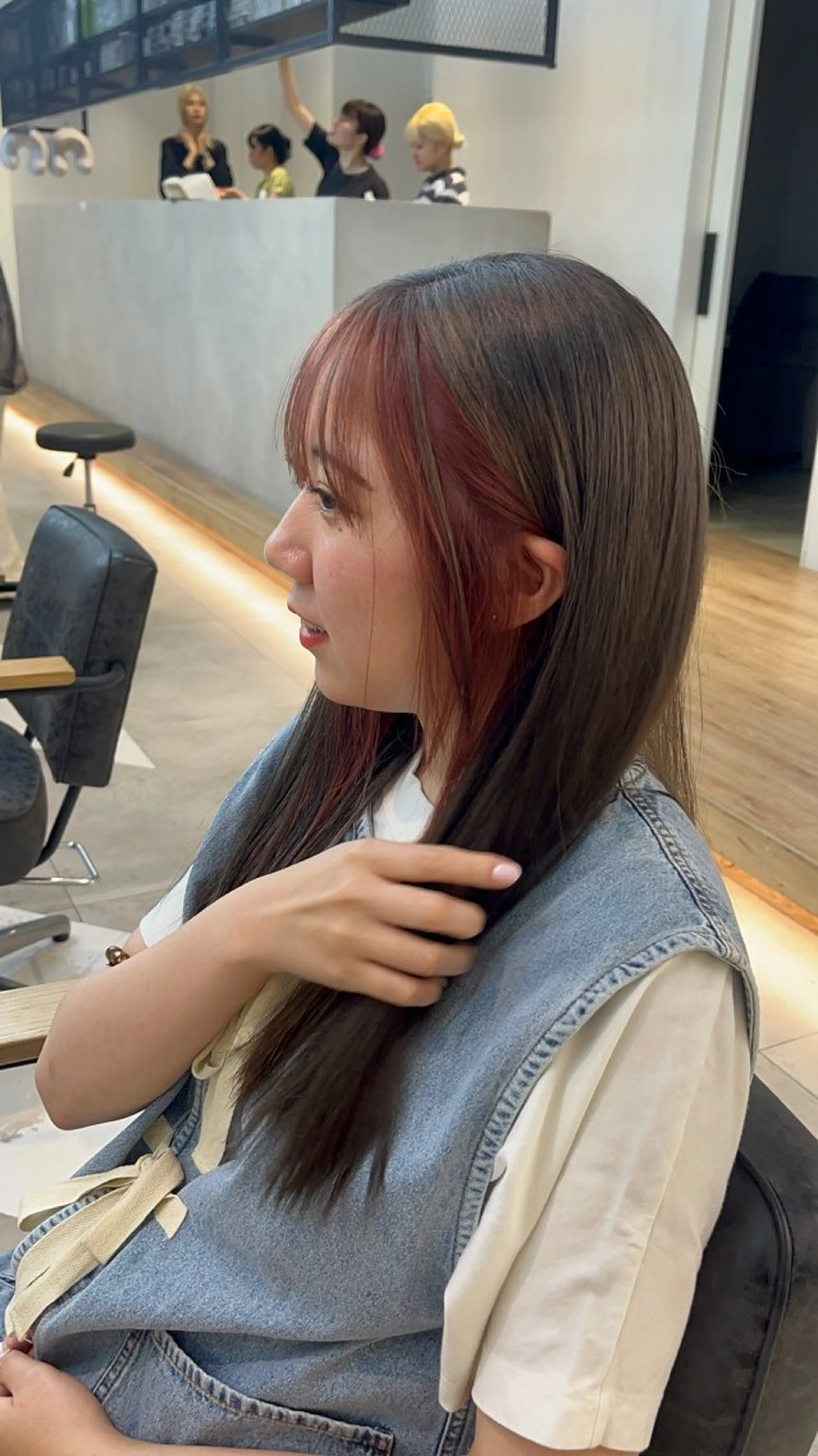 ロング メンズパーマ/ メッシュ📍ﾕﾘのヘアスタイル