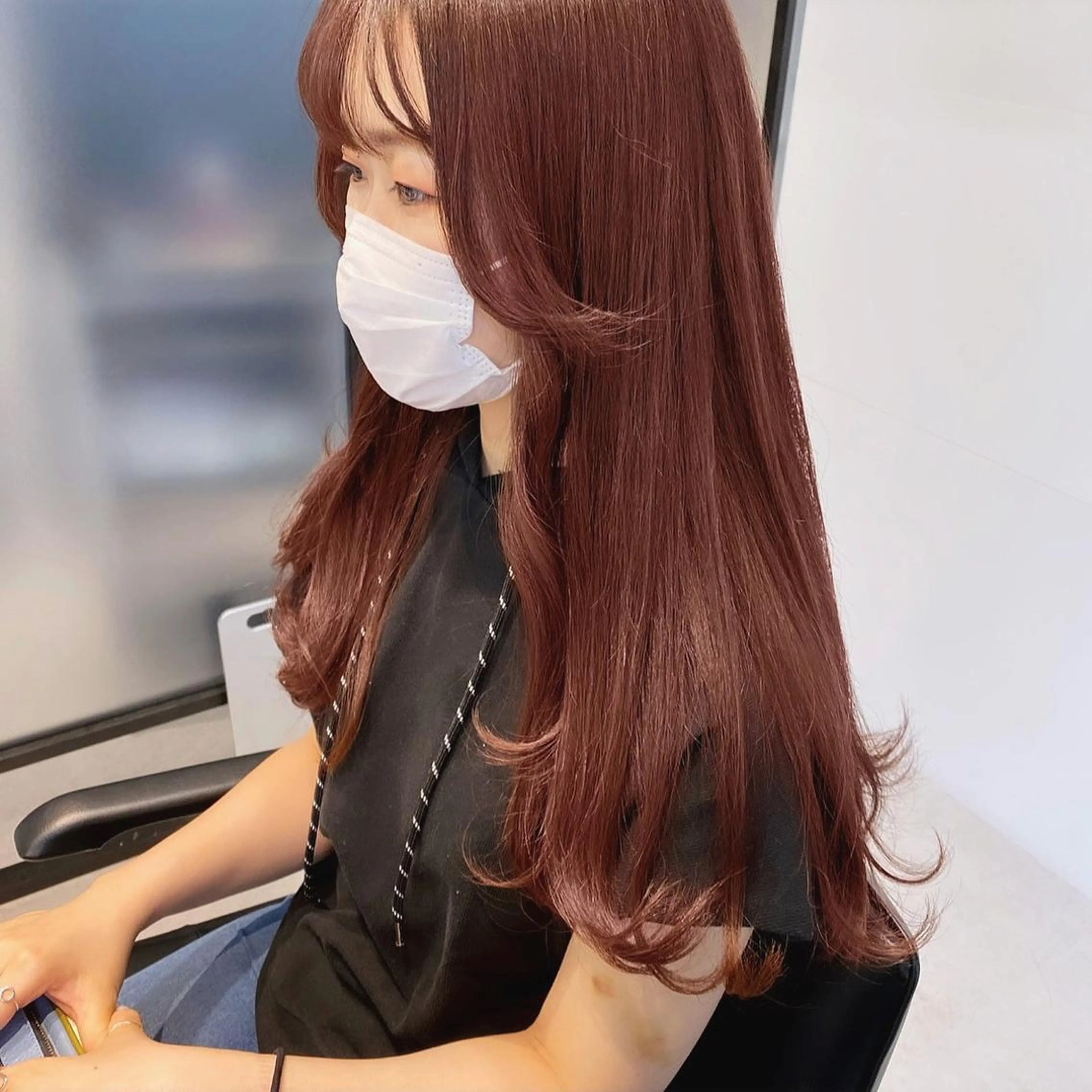 ロング カラー カット ヘアカラー salowin JIYUGAOKA所属・マンツーマン半個室 tamuraのヘアスタイル