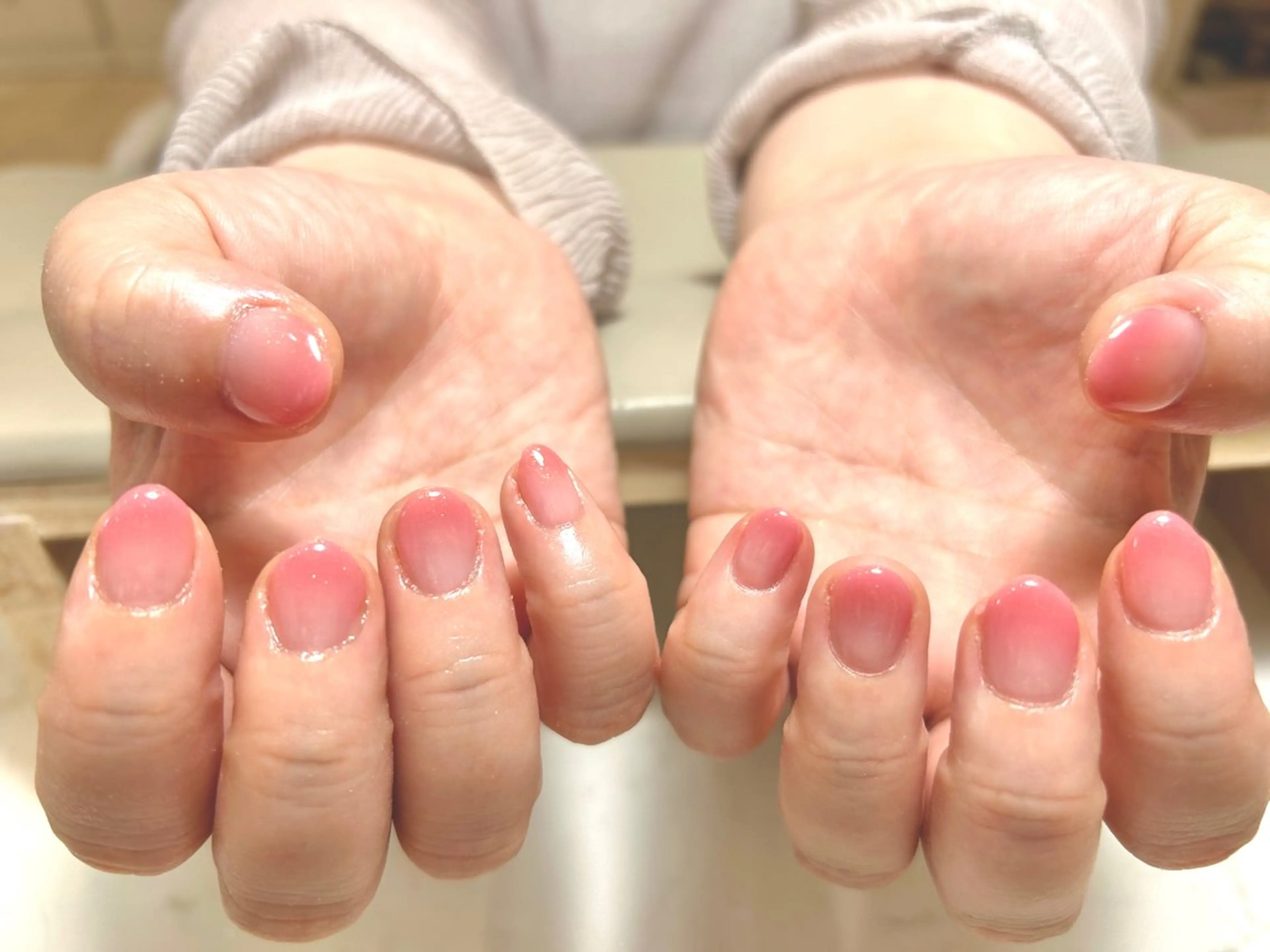 🌟カラーグラデーション🌟オフ無料💅の写真