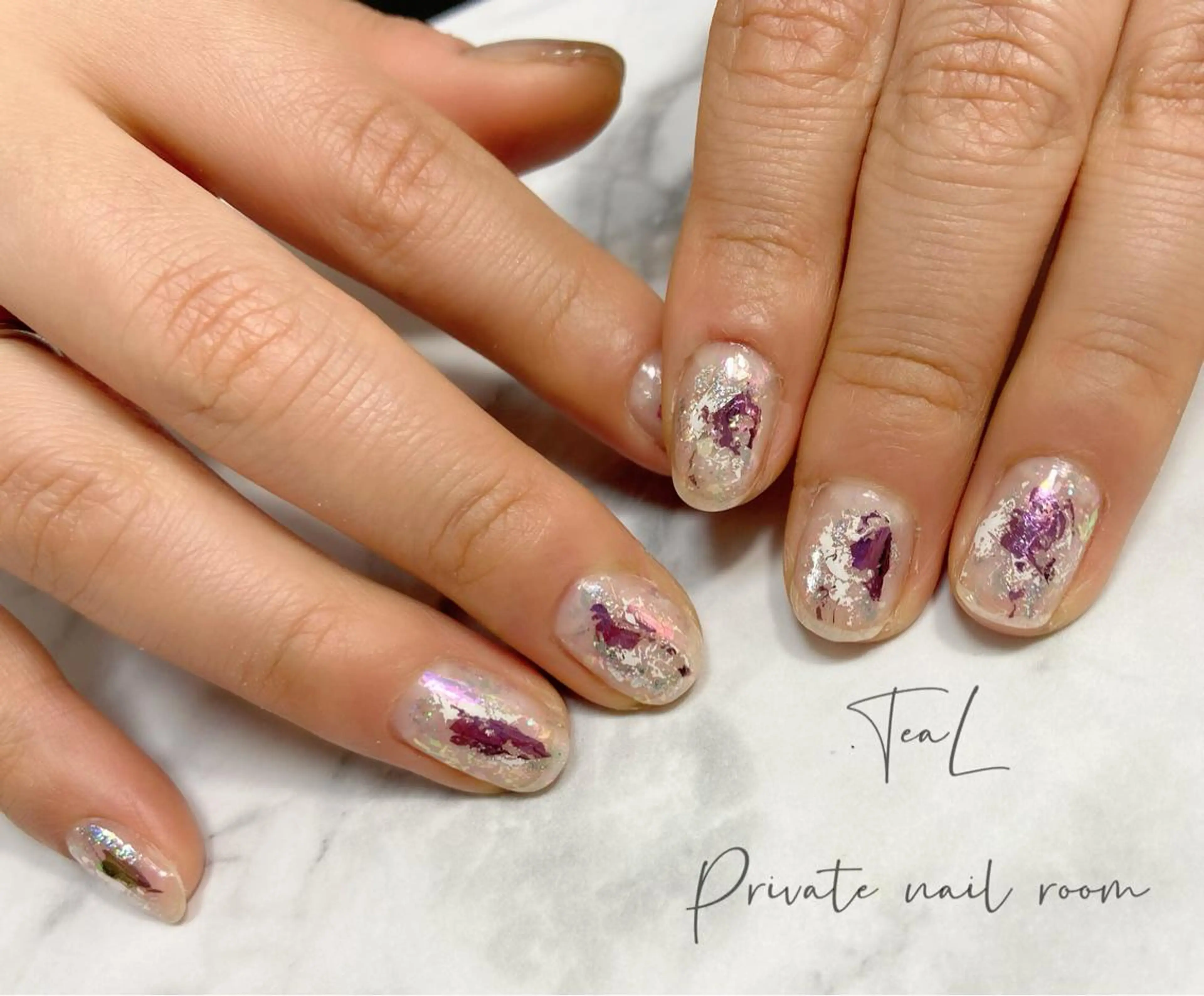 ネイル ハンドネイル TeaL nailのネイルデザイン