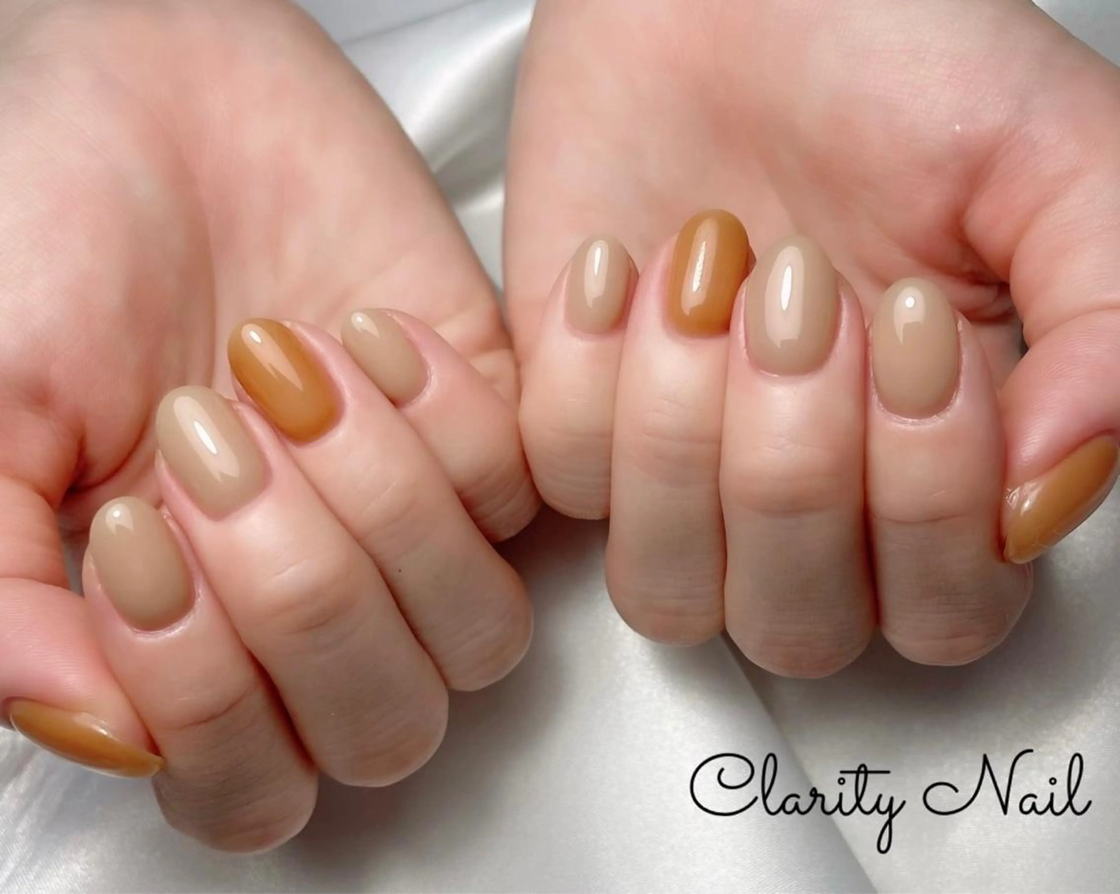 ネイル ワンカラーネイル ハンドネイル Clarity Nailのネイルデザイン