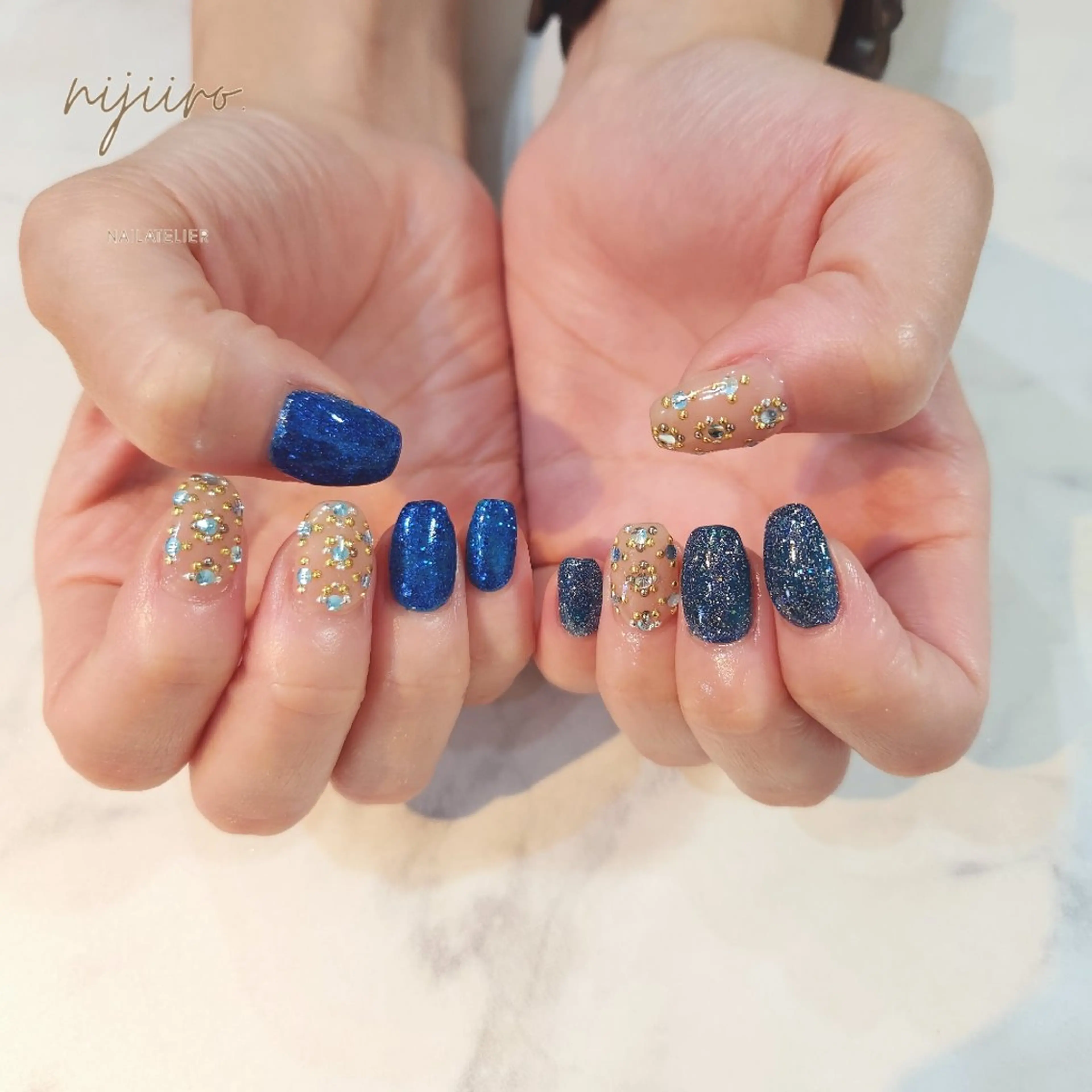 ネイル ハンドネイル nailatelier nijiiro.所属・nijiiro🌈 サトウのネイルデザイン