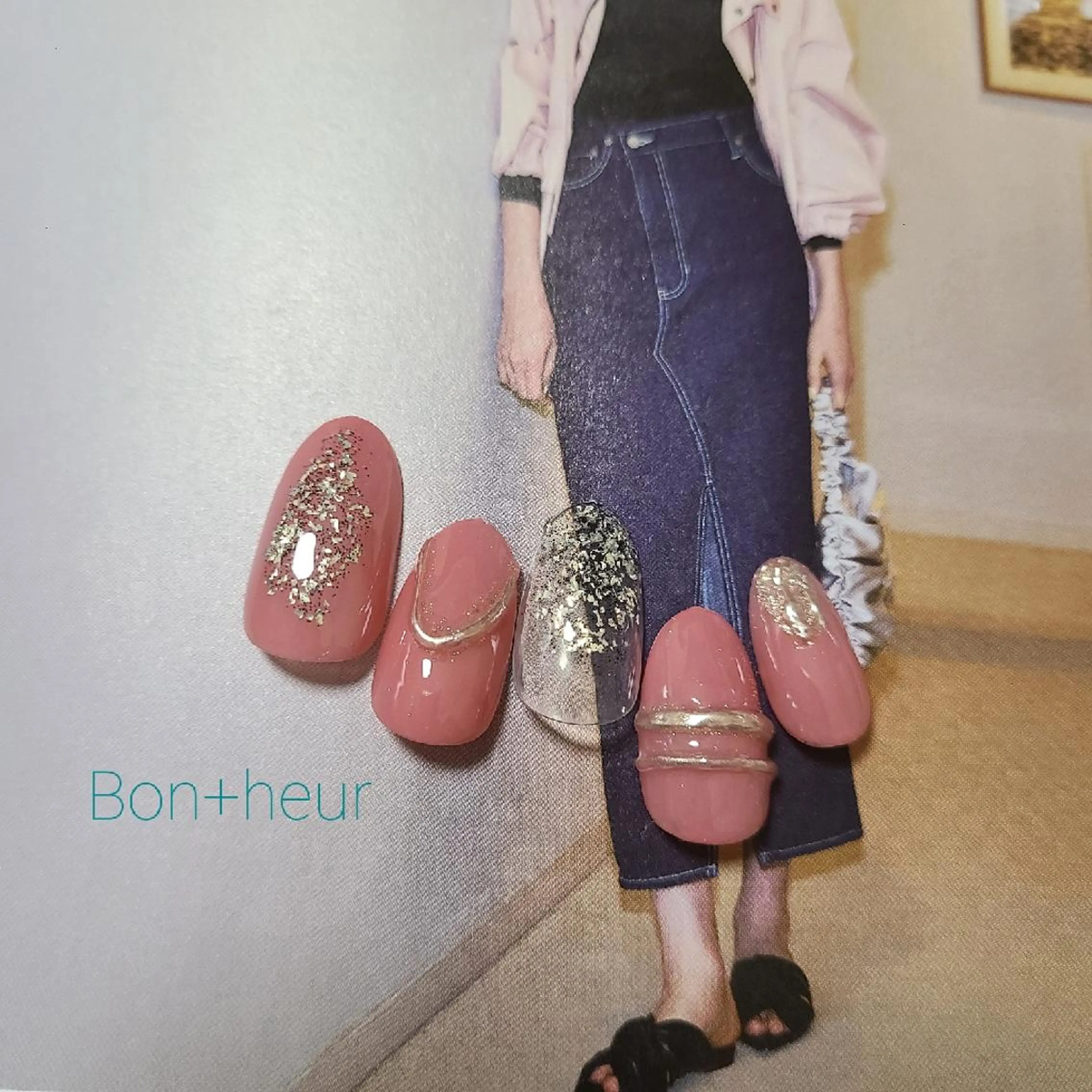 ネイル ジェルネイル ミラーネイル ニュアンスネイル オフィスネイル ワンカラーネイル ハンドネイル 宮口 紗子のネイルデザイン