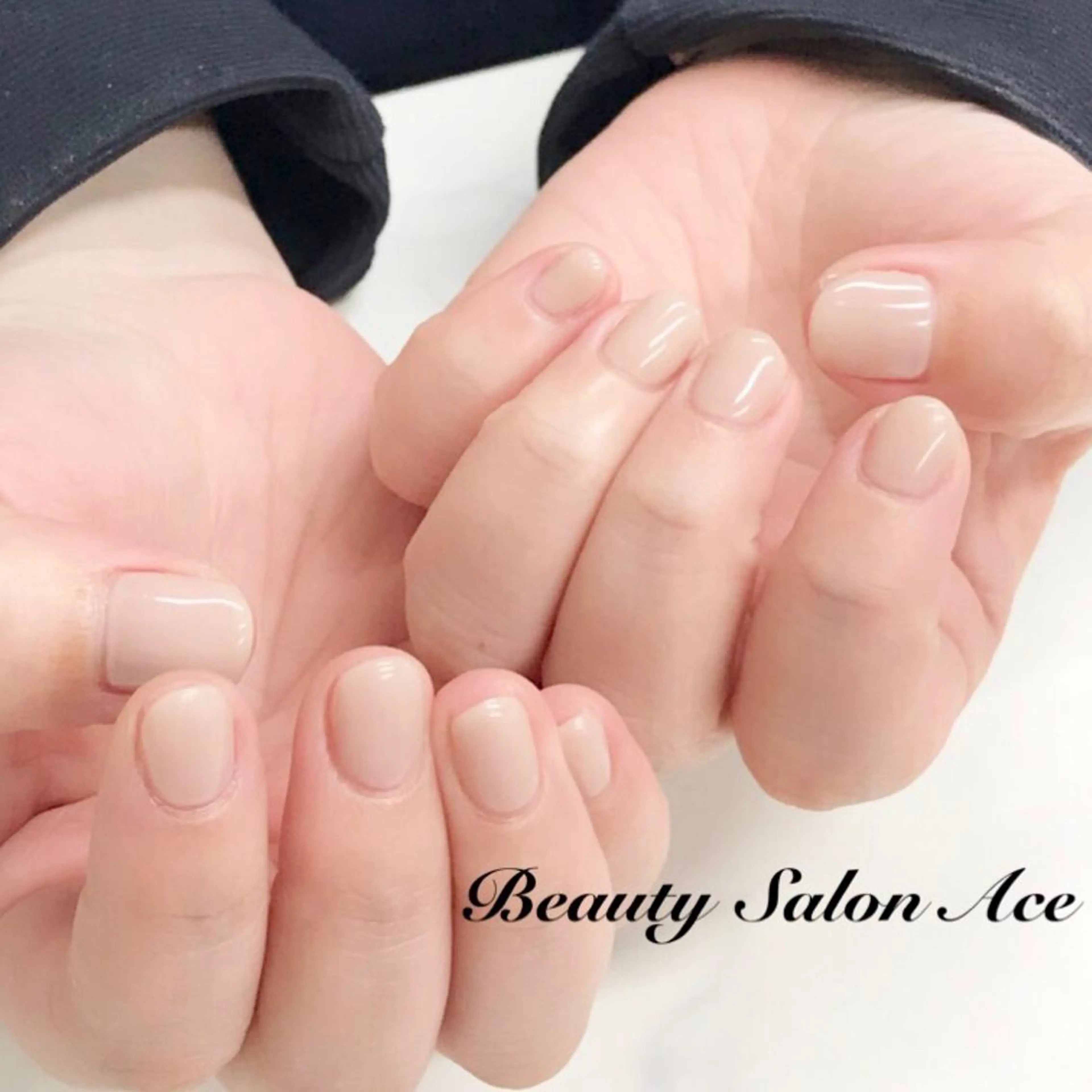 ネイル メンズネイル ワンカラーネイル Beauty Salon Ace（ネイルサロン　エース）所属・池袋フィルイン Ace♡長さだしのネイルデザイン