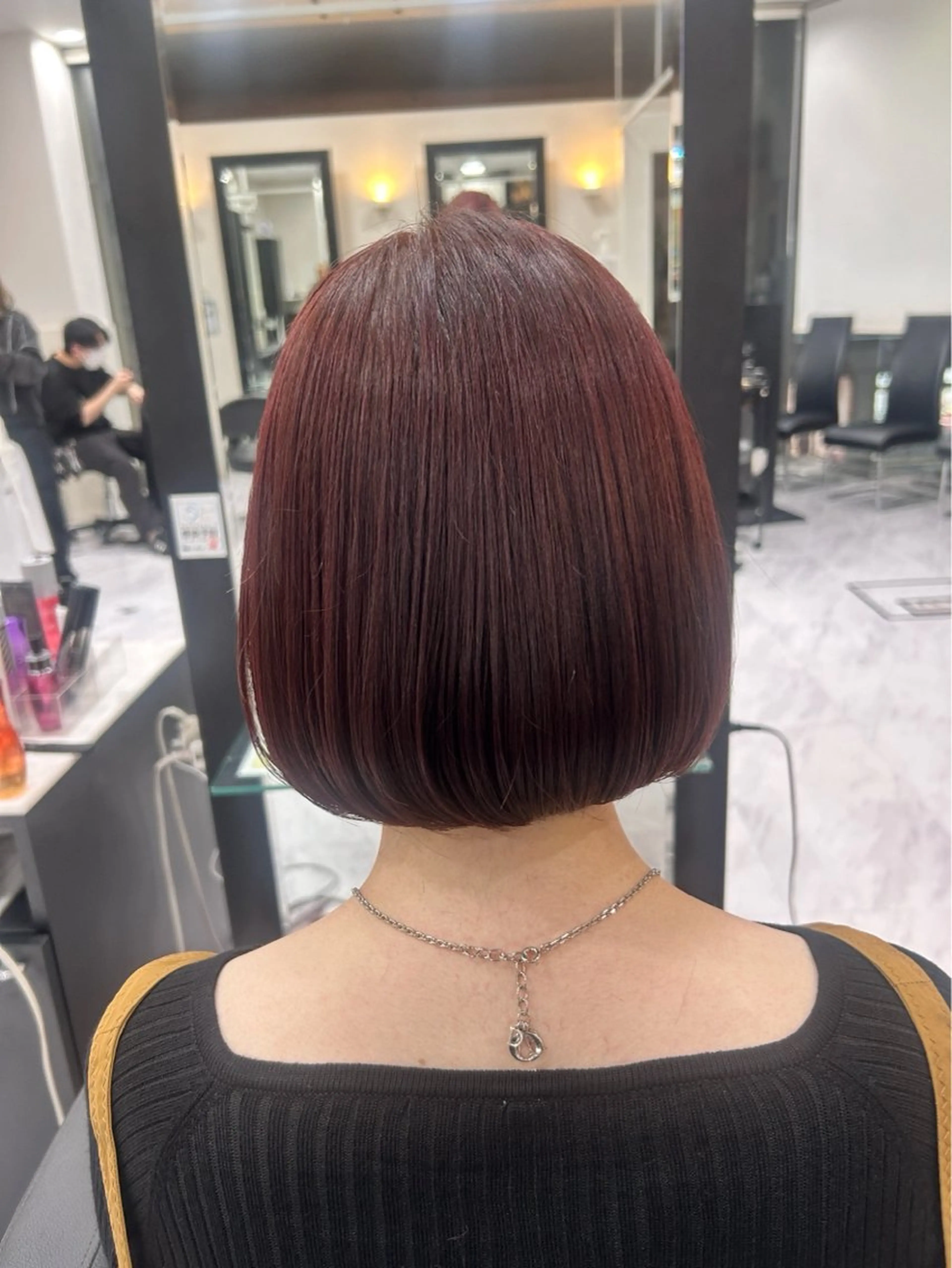 ミディアム カラー ヘアカラー ウェーブス 大宮東口店所属・旗手 沙和のヘアスタイル