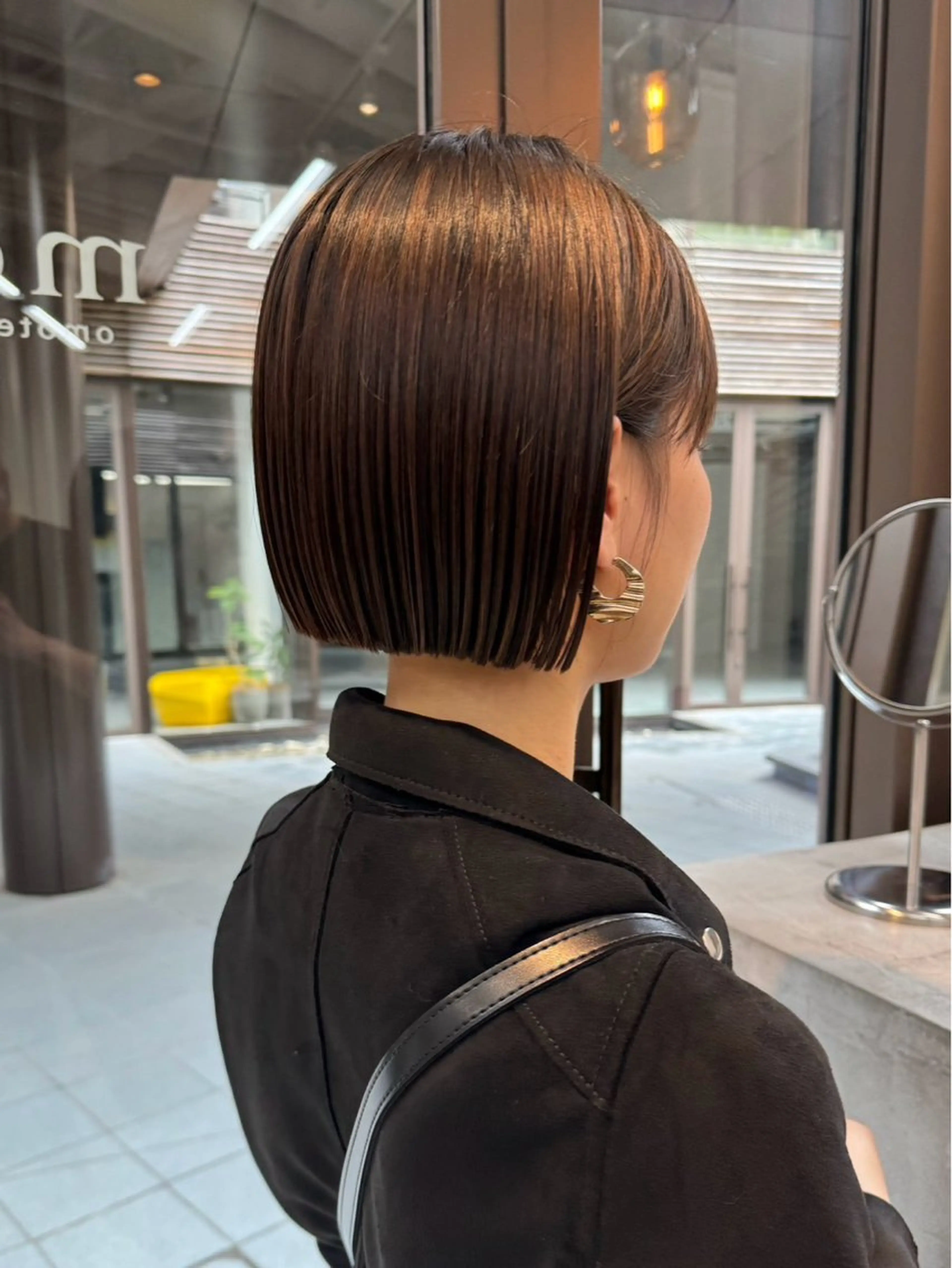 ミディアム ボブ mee.所属・透明感カラー /あづき⭐️のヘアスタイル