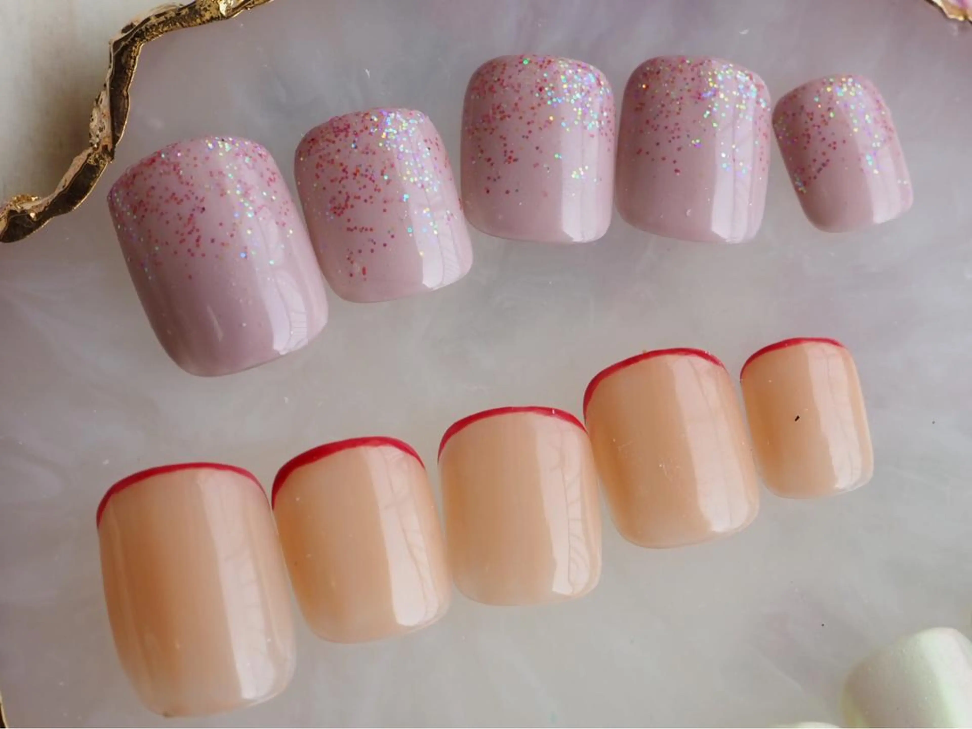 ネイル ネイルPetit Ribbonのネイルデザイン