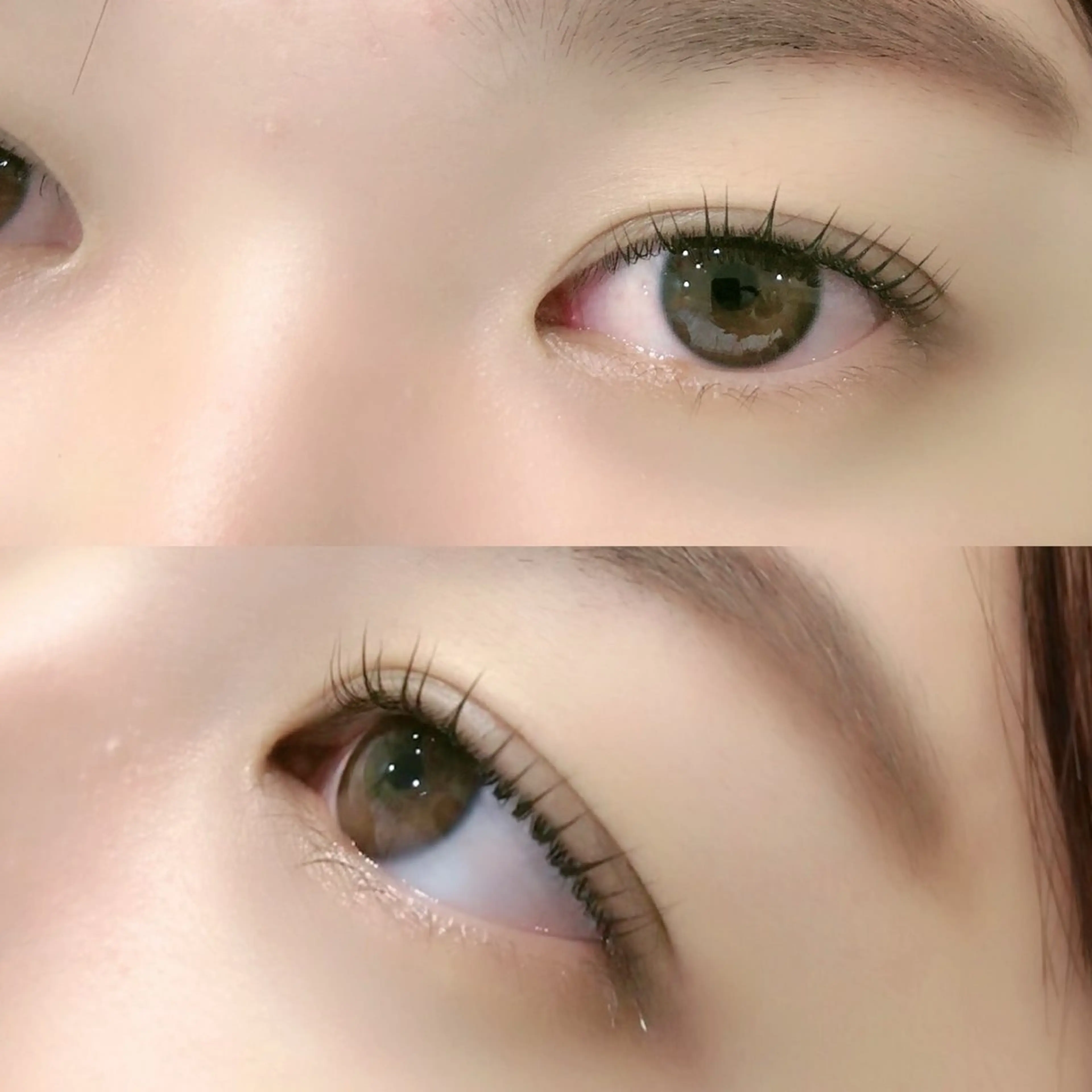 ビューラー式まつ毛パーマ＋毛先トリートメントの写真