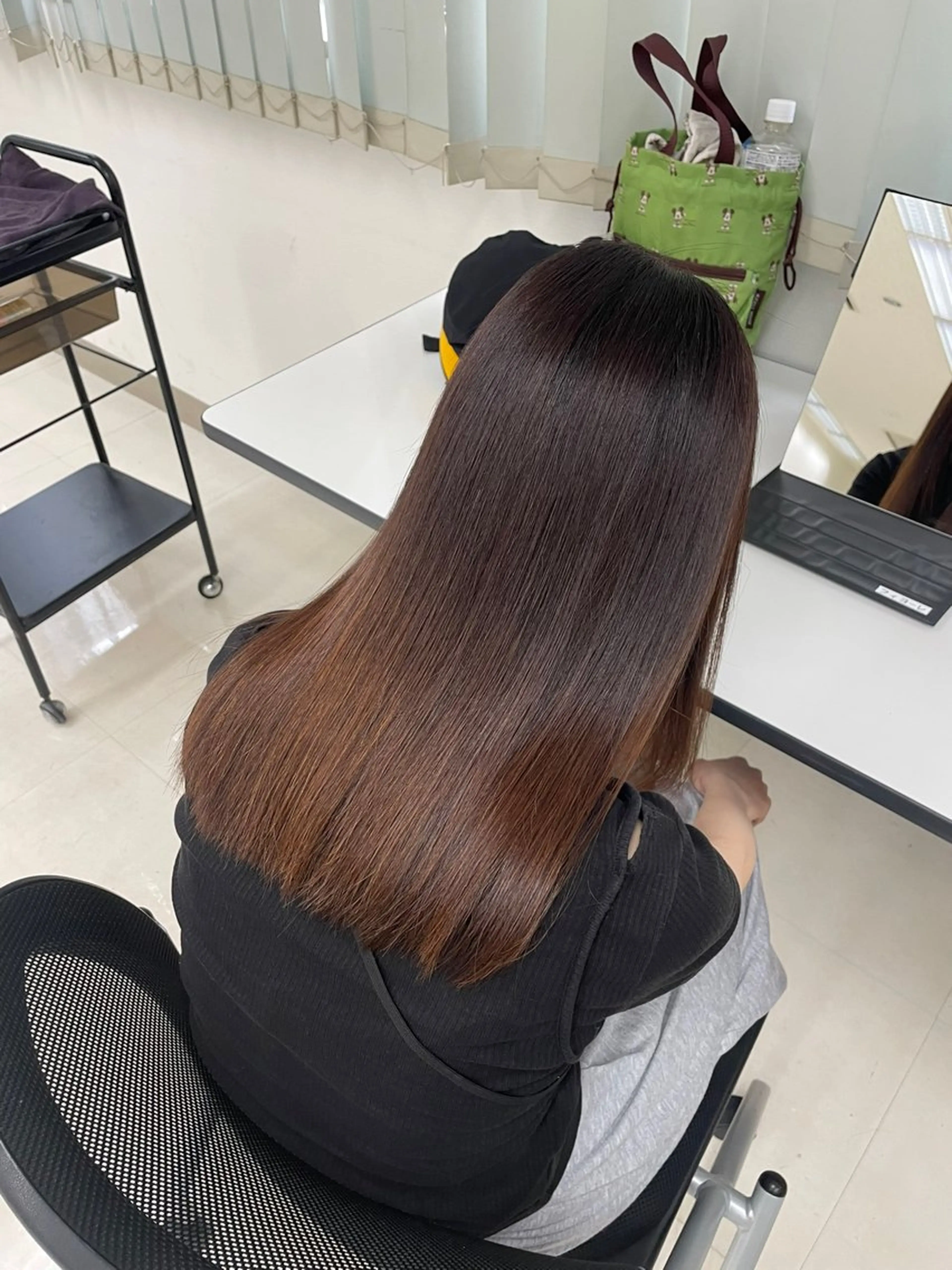 ロング 縮毛矯正 縮毛矯正/ 🎀さくら🎀のヘアスタイル