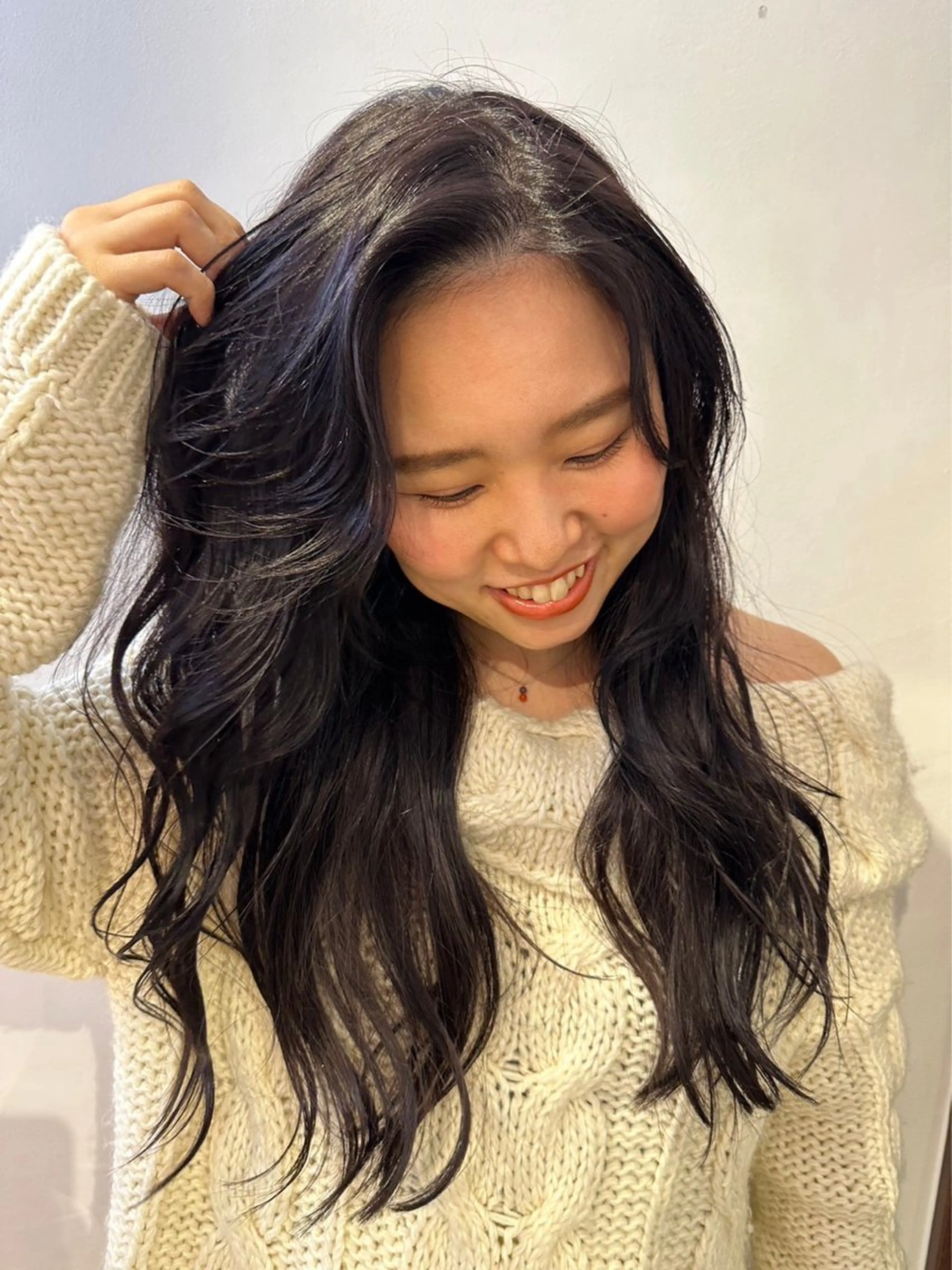 ロング カラー カット ヘアカラー VOICE所属・MIRI MIRIのヘアスタイル