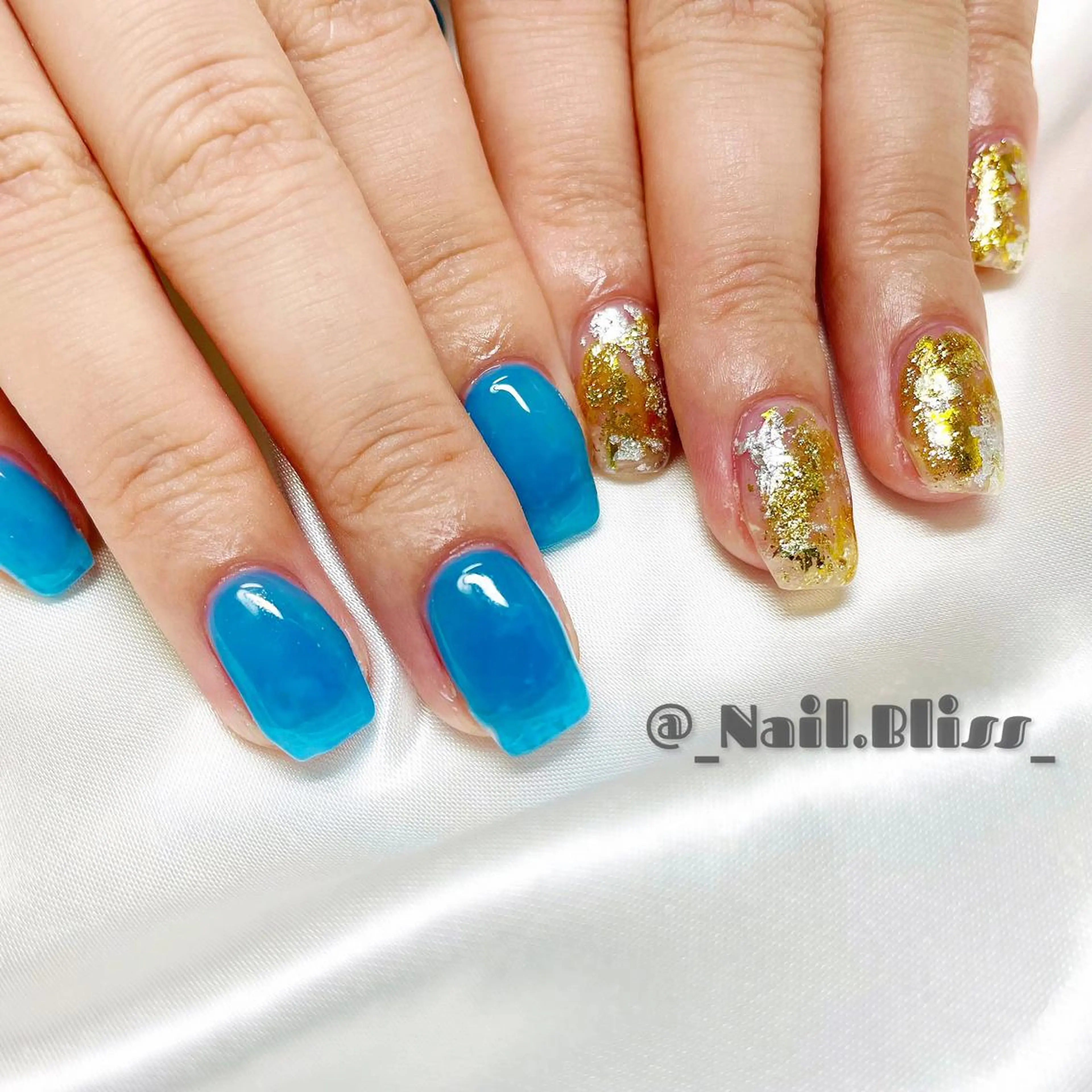 ネイル クリアネイル ハンドネイル NAIL BLISSのネイルデザイン