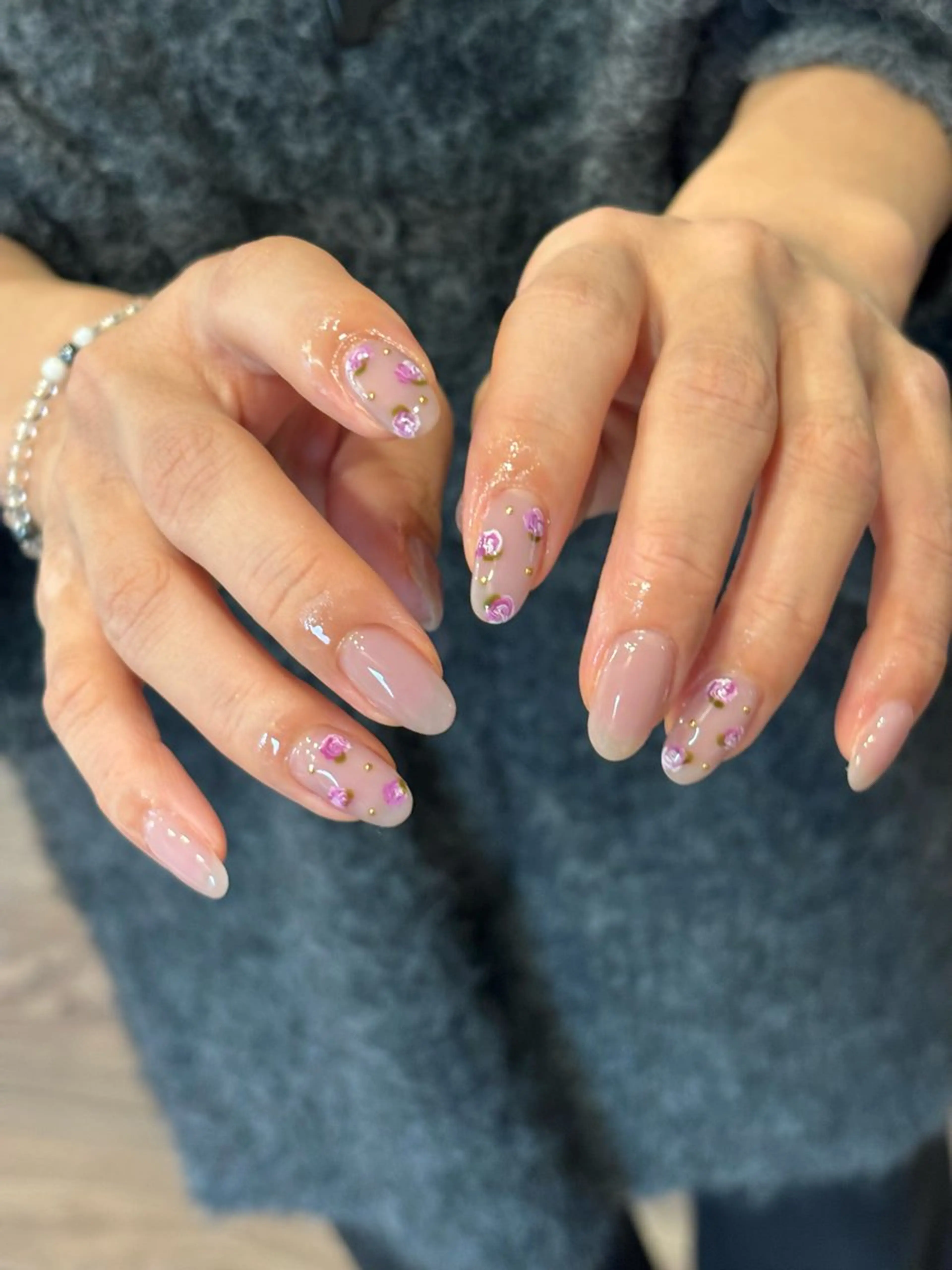 ネイル 春ネイル ハンドネイル iconail 下北沢 NONのネイルデザイン