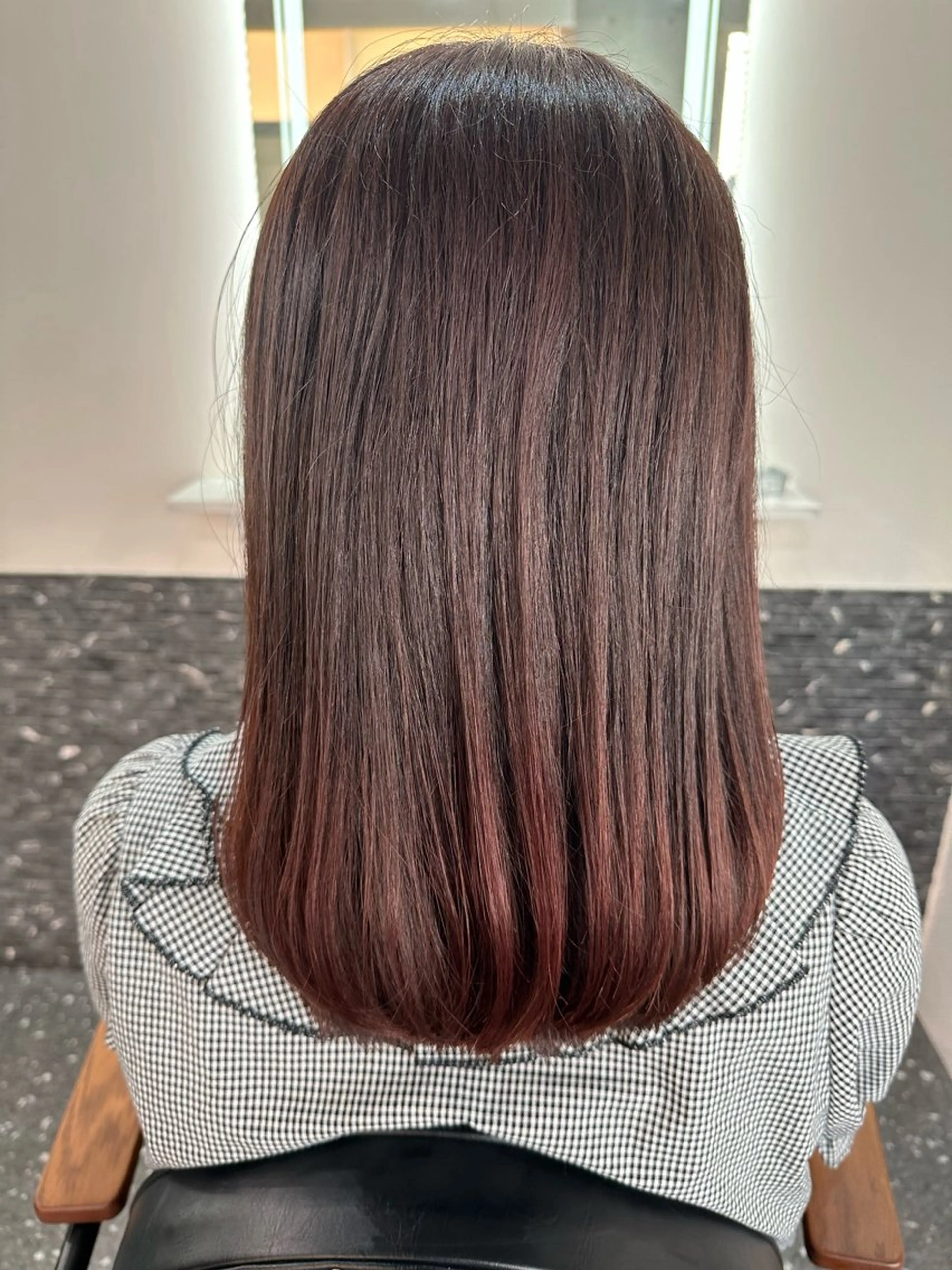 ロング カラー カット ヘアカラー トリートメント 髪質改善⭐️縮毛矯正 吉祥寺⭐️Rinaのヘアスタイル