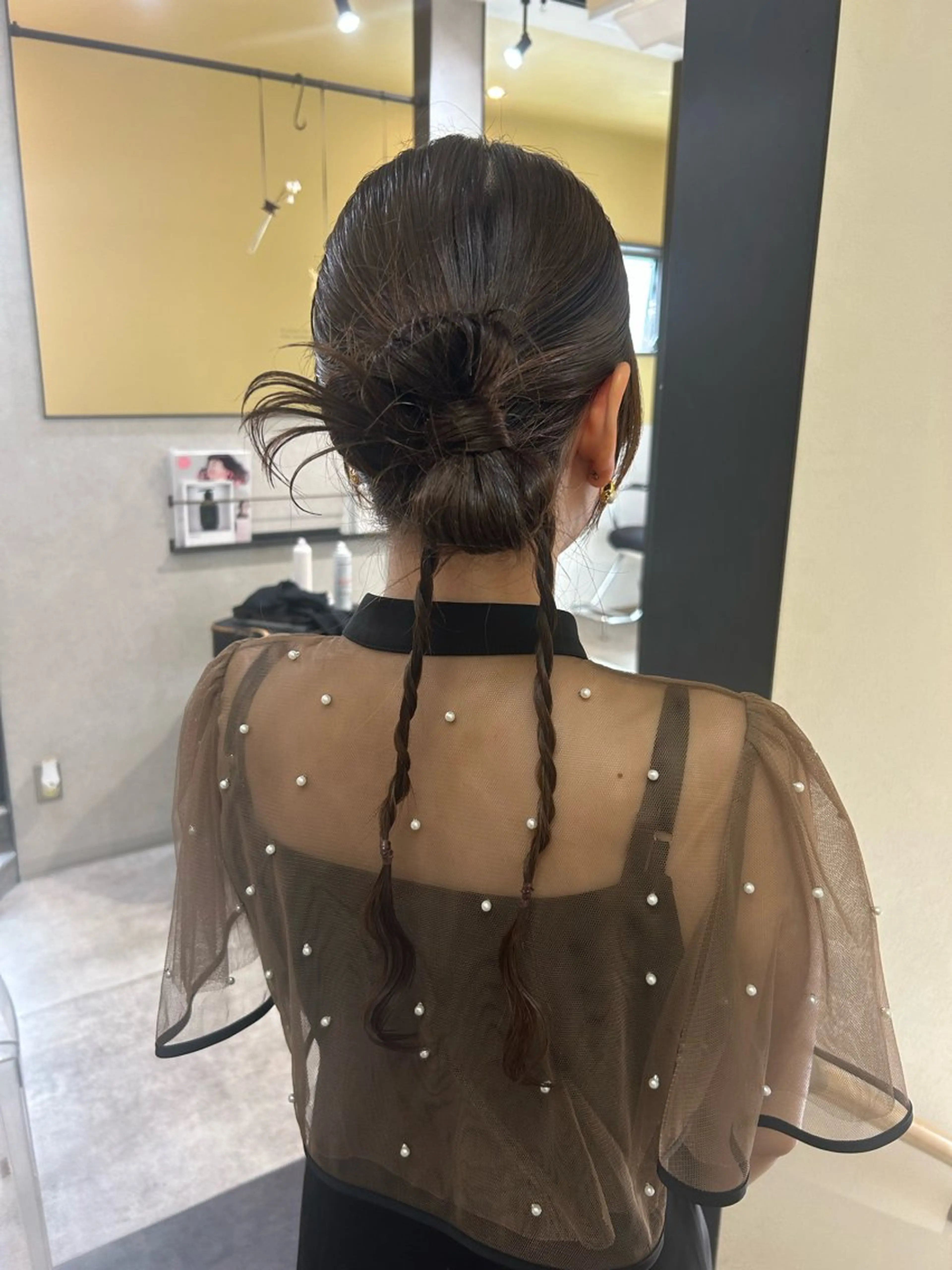 ヘアアレンジ ヘアセット hub hair 透明感/レイヤーのヘアスタイル