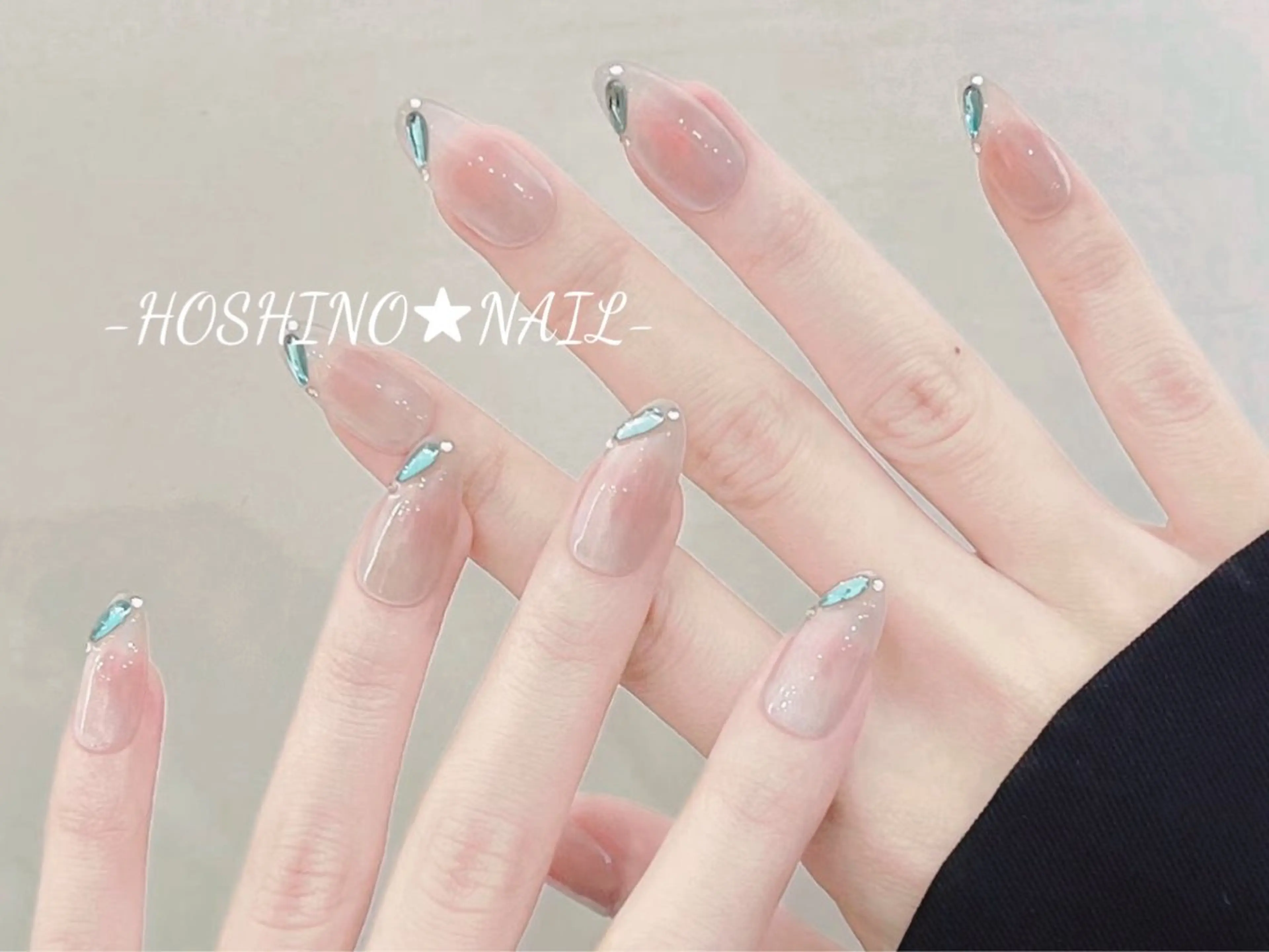 ネイル 長さ出し フットネイル ジェルネイル 韓国ネイル マグネットネイル ハンドネイル ★HOSHINO NAIL★新宿店のネイルデザイン