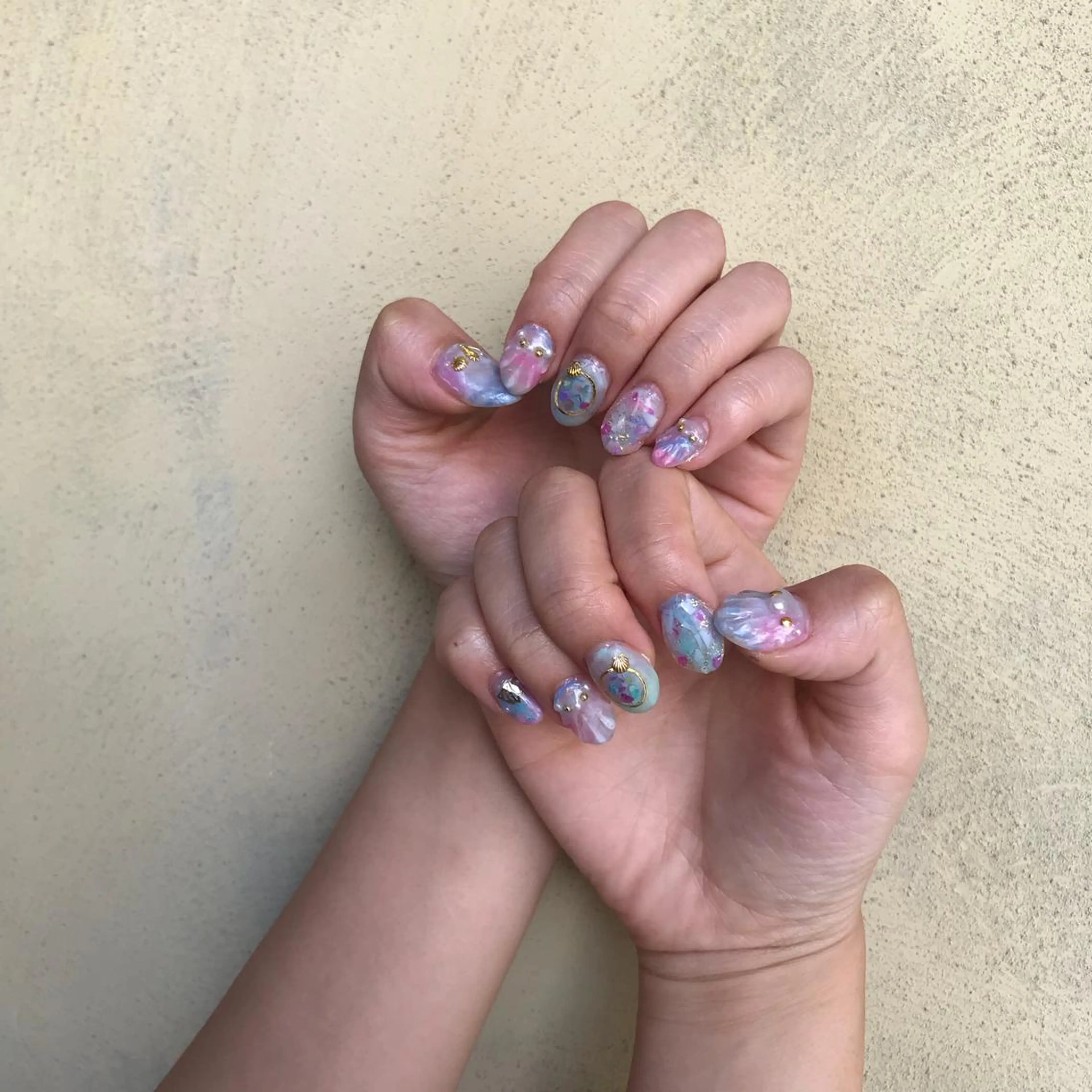 ネイル AMI ウルフパーマ/メンズのヘアスタイル